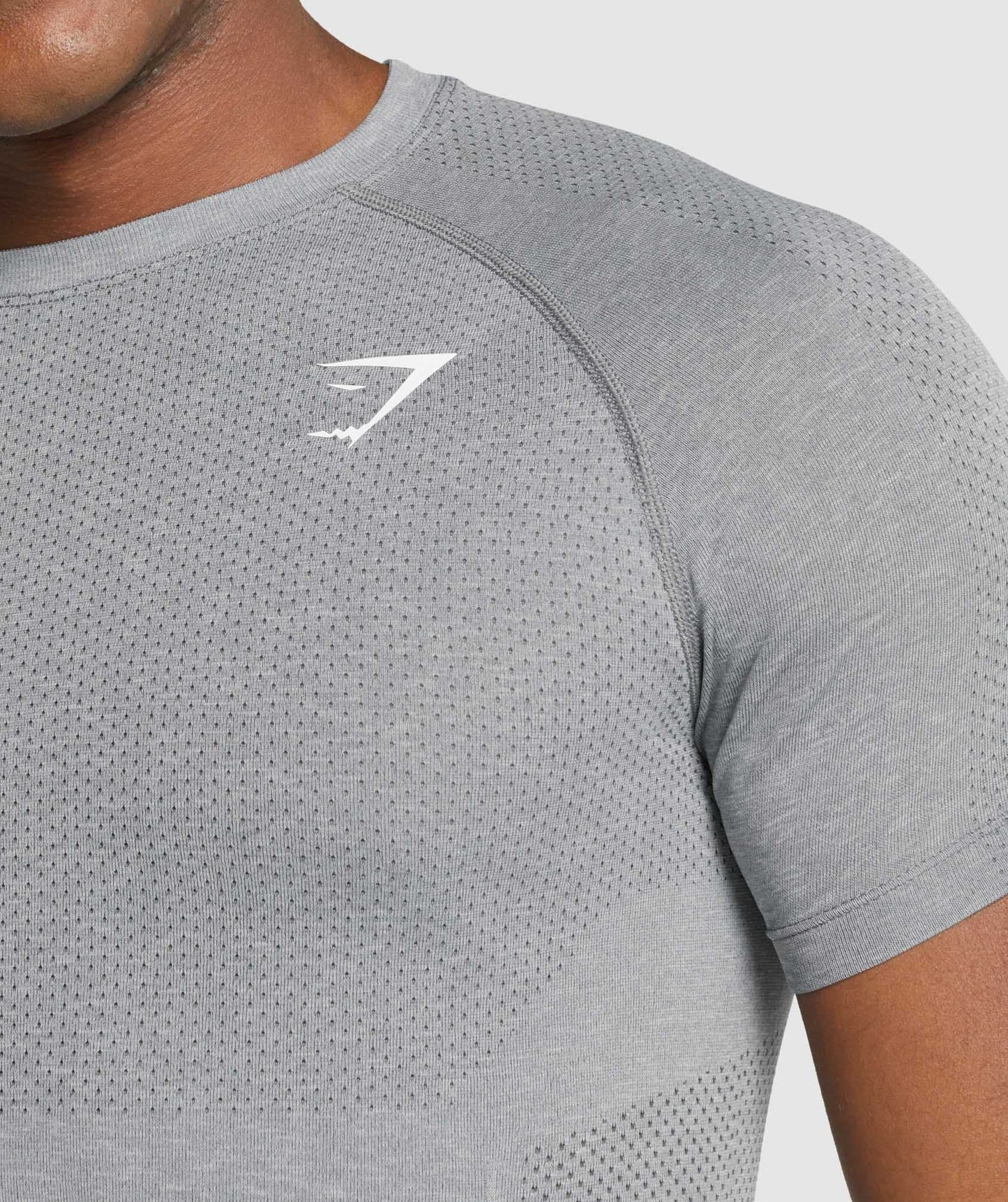 Gymshark Vital Light T-Shirt - Charcoal Marl