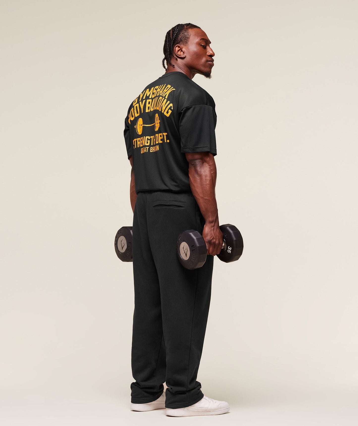Gymshark Olympic Bar T-Shirt - Black