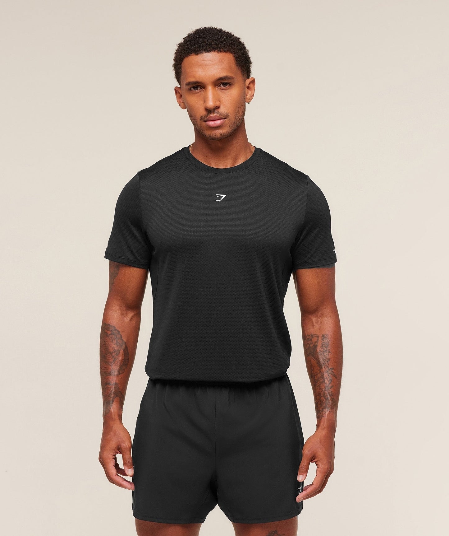 Gymshark Running T-Shirt - Black