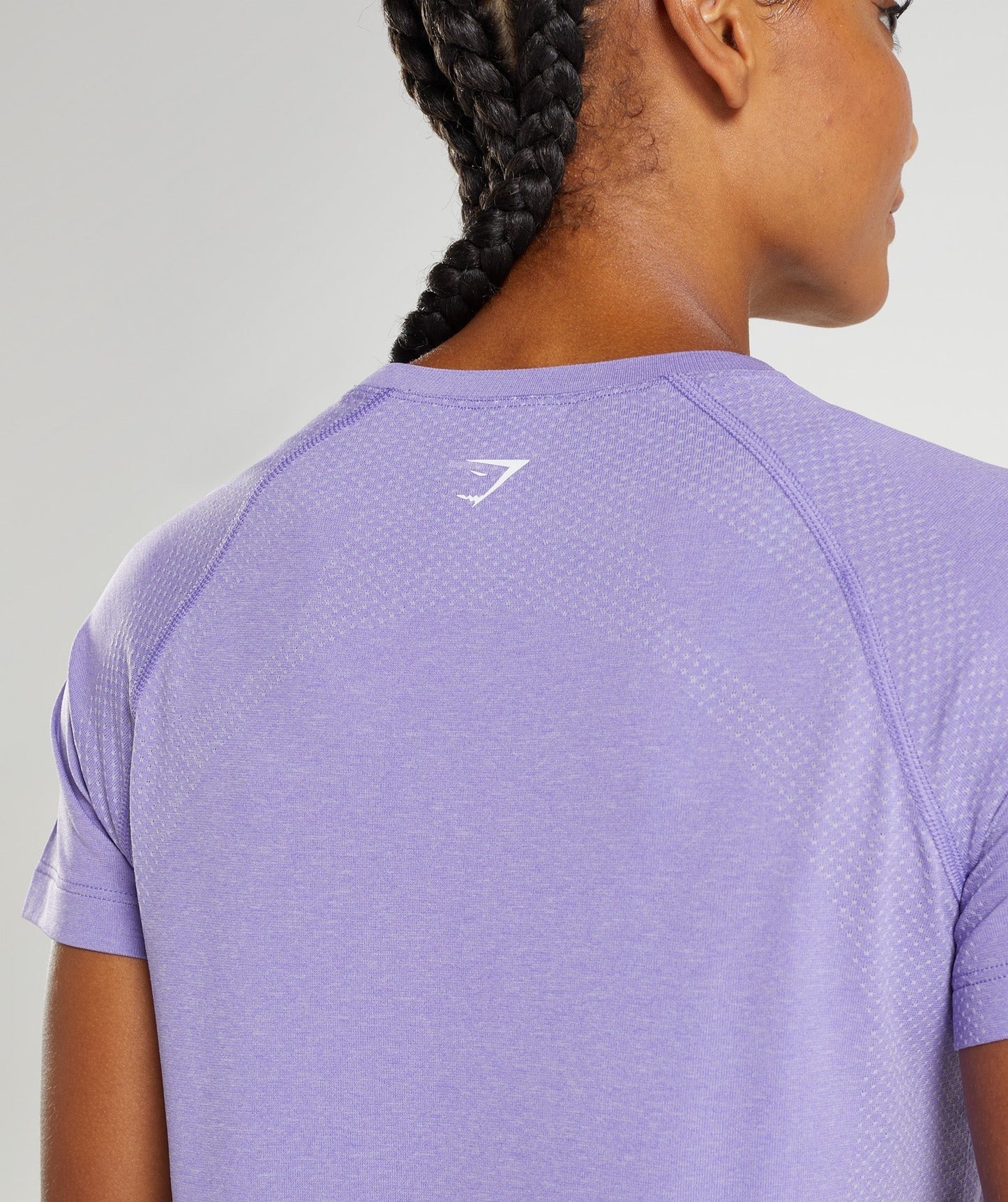 Gymshark Vital Seamless 2.0 Light T-Shirt - Digital Violet Marl