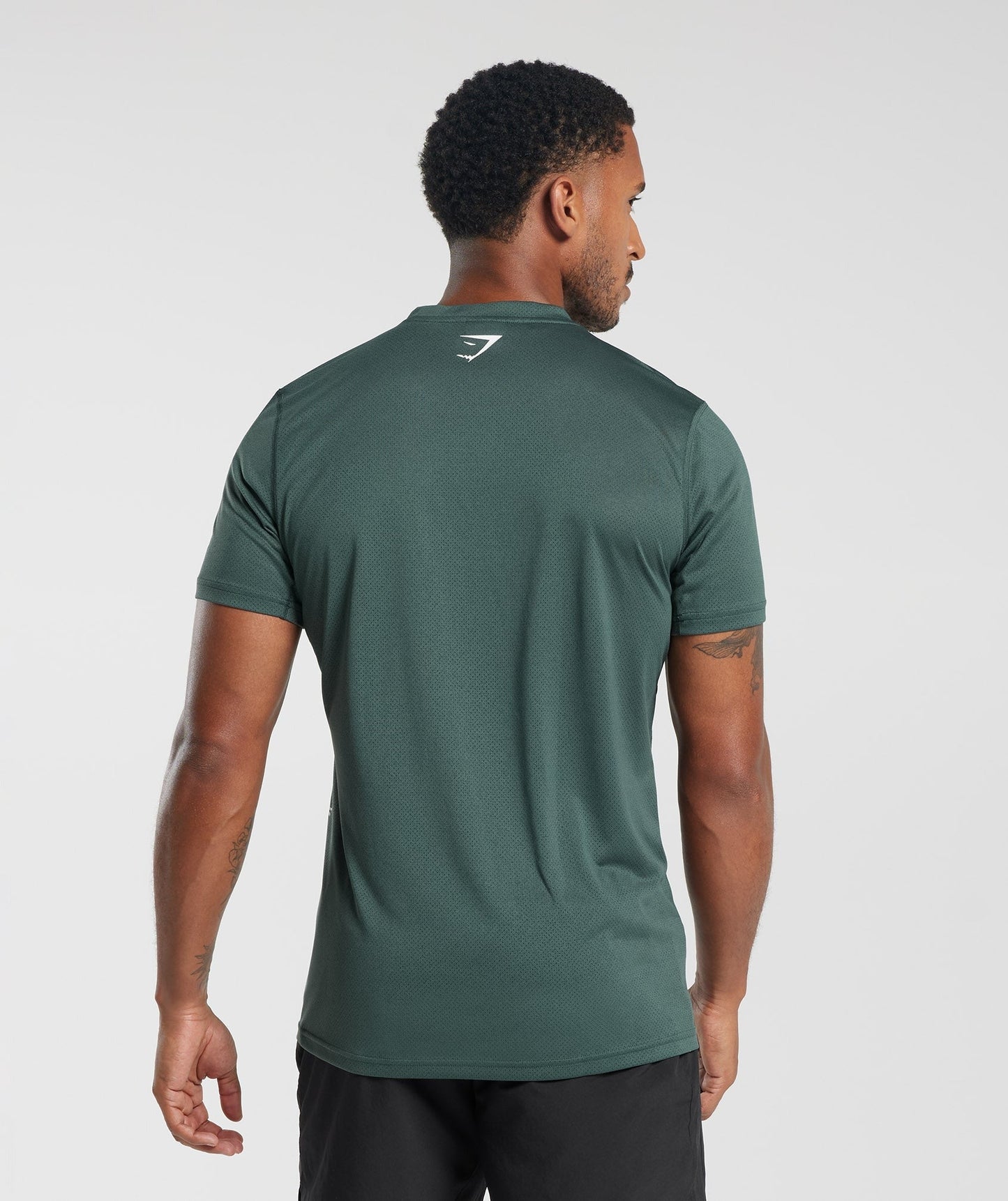 Gymshark Sport T-Shirt - Fog Green/Black Marl