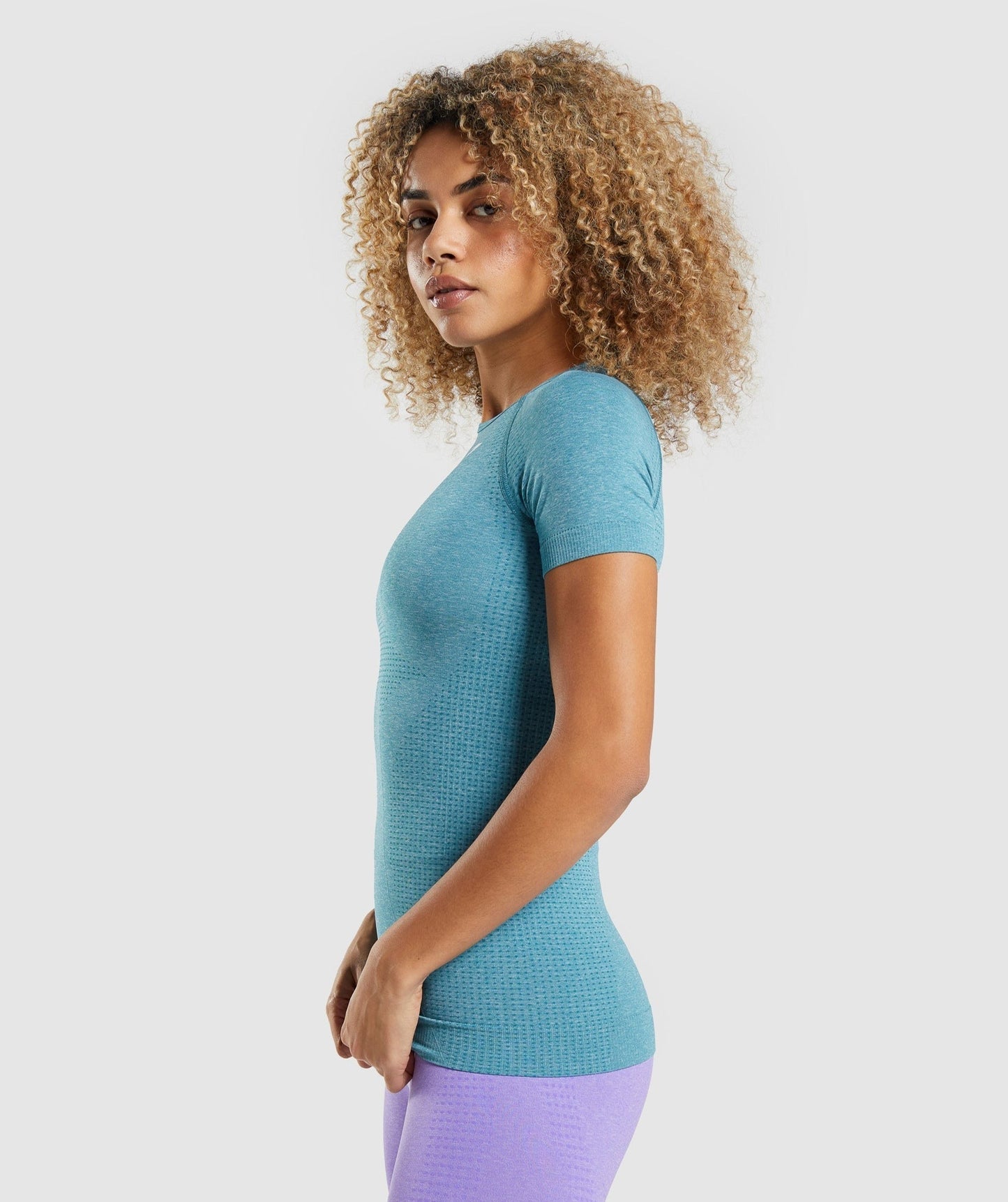 Gymshark Vital T-Shirt - Tahoe Teal Marl