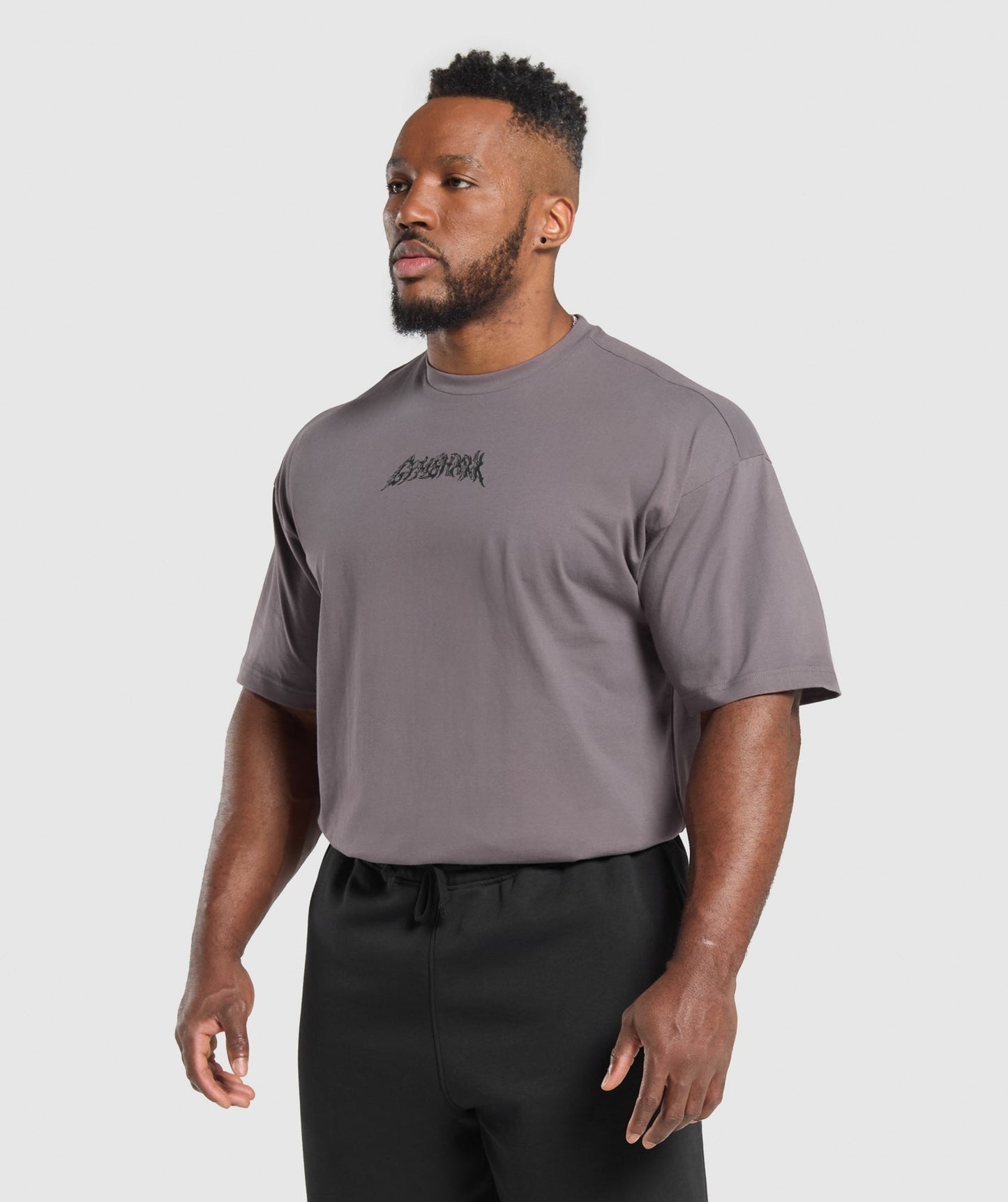 Gymshark Metal Lifting Graphic T-Shirt - Brushed Purple
