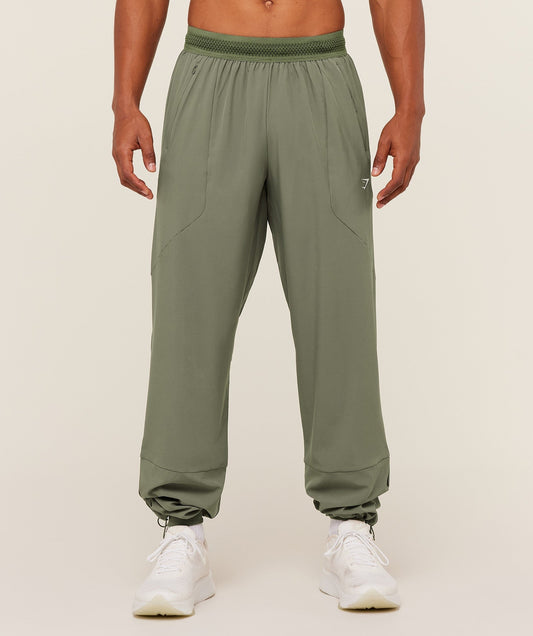Gymshark Running Joggers - Base Green