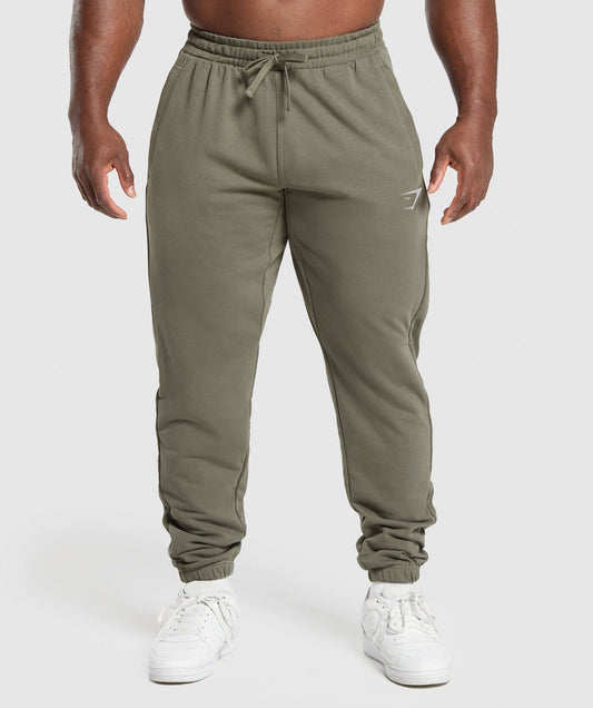 Gymshark Essential Oversized Joggers - Strength Green