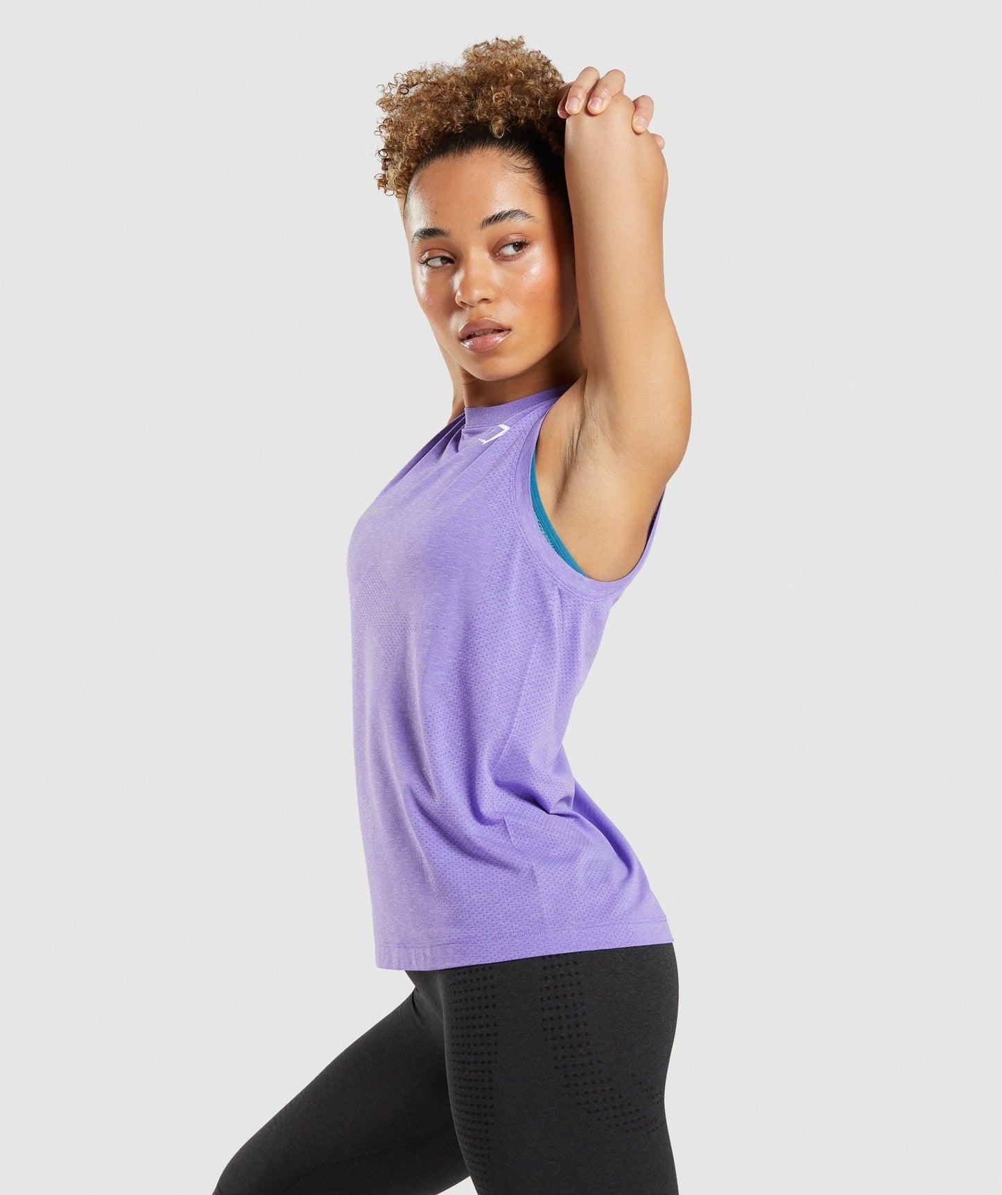 Gymshark Vital Light Tank - Bright Purple Marl