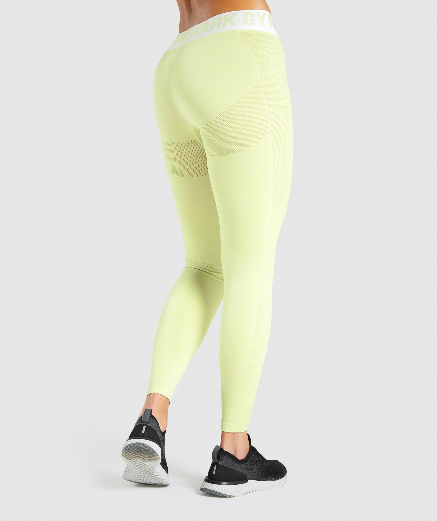 Gymshark Flex Low Rise Leggings - Light Green Marl
