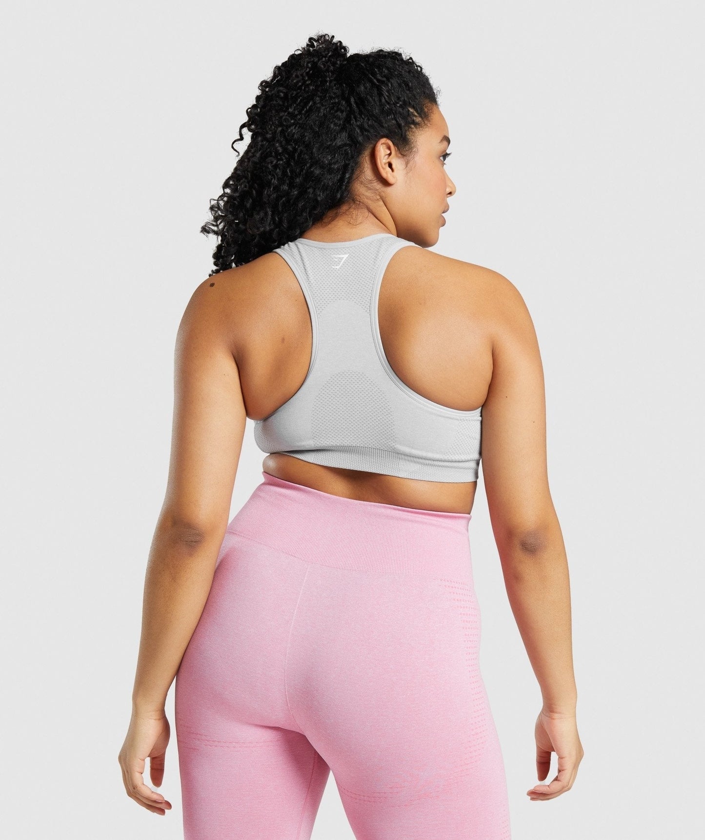 DNU - Gymshark Vital Seamless 2.0 Sports Bra - Light Grey Marl
