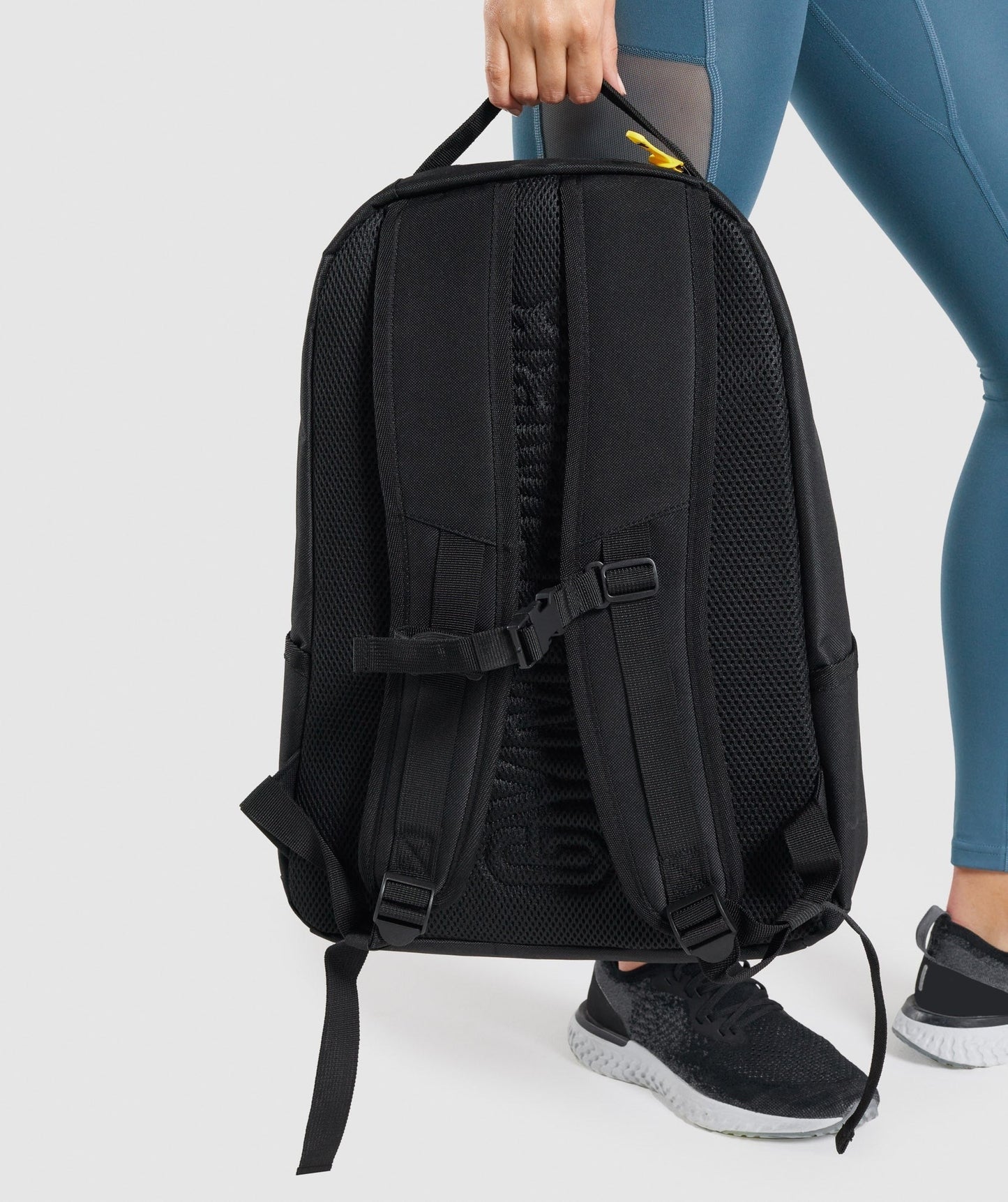 Gymshark Taped Logo Backpack - Yellow