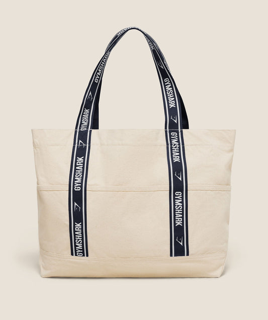Gymshark Logo Tote - Undyed