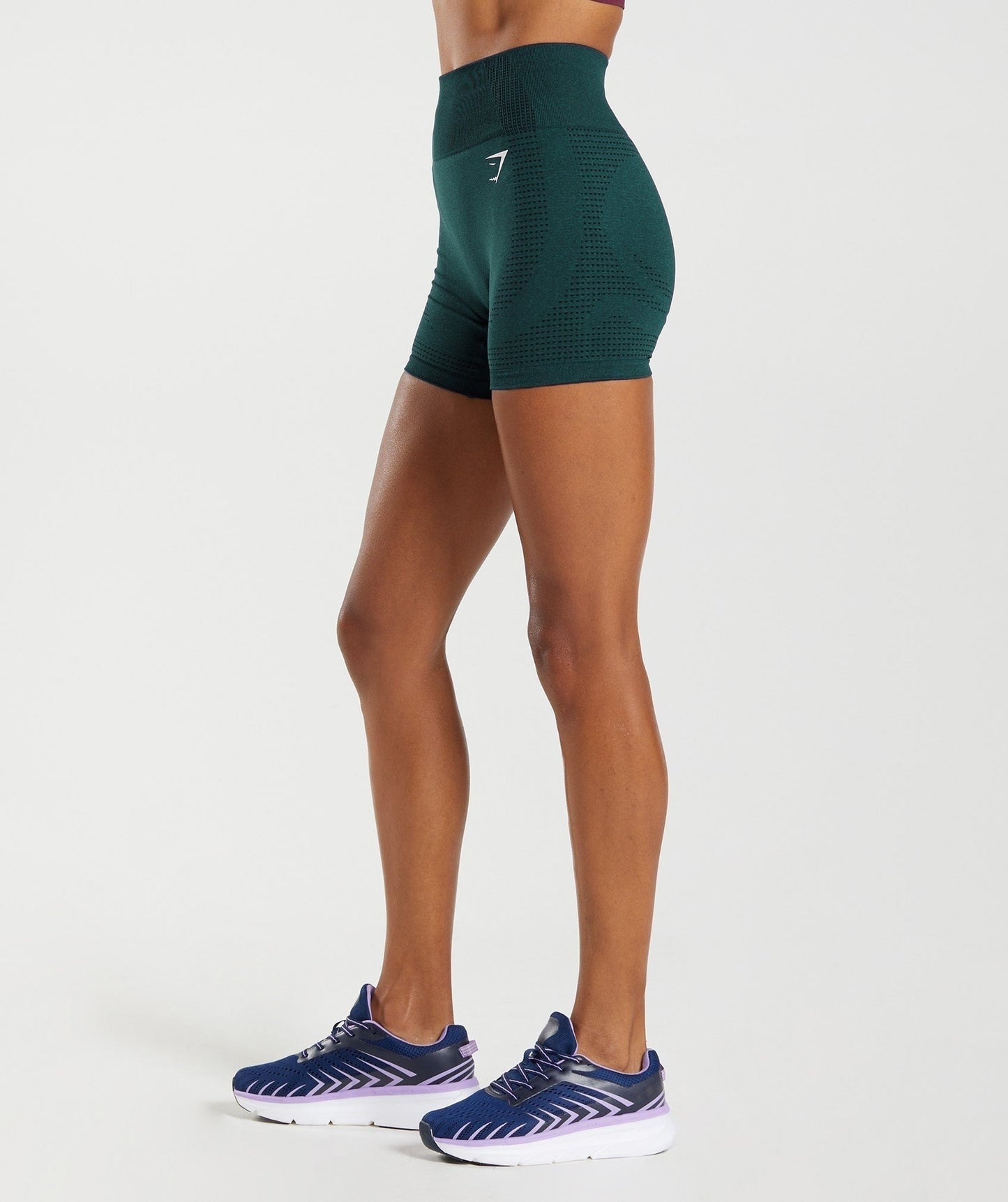 Gymshark Vital Seamless Shorts - Deep Teal Marl