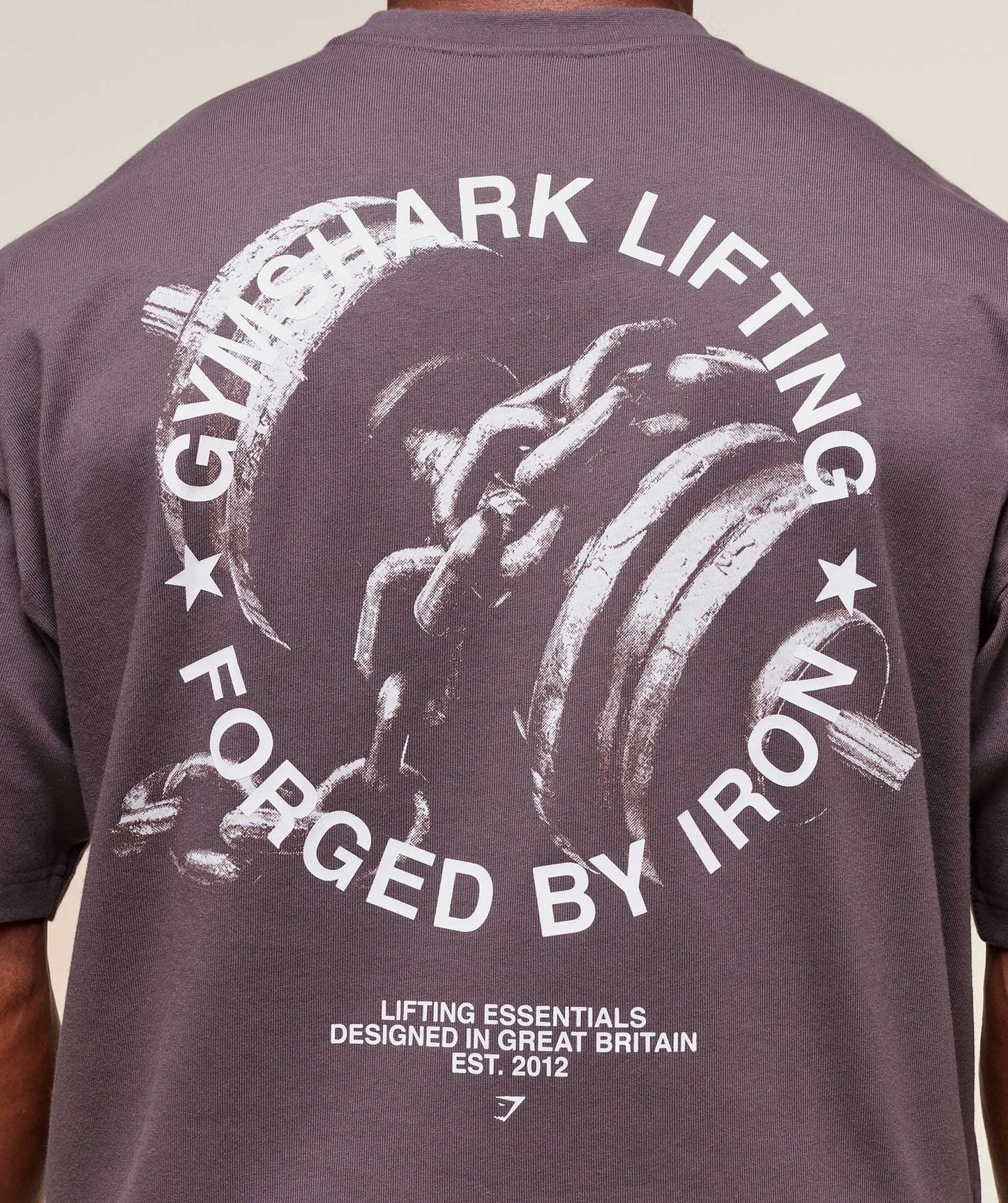 Gymshark Forged By Iron T-Shirt - Brushed Purple