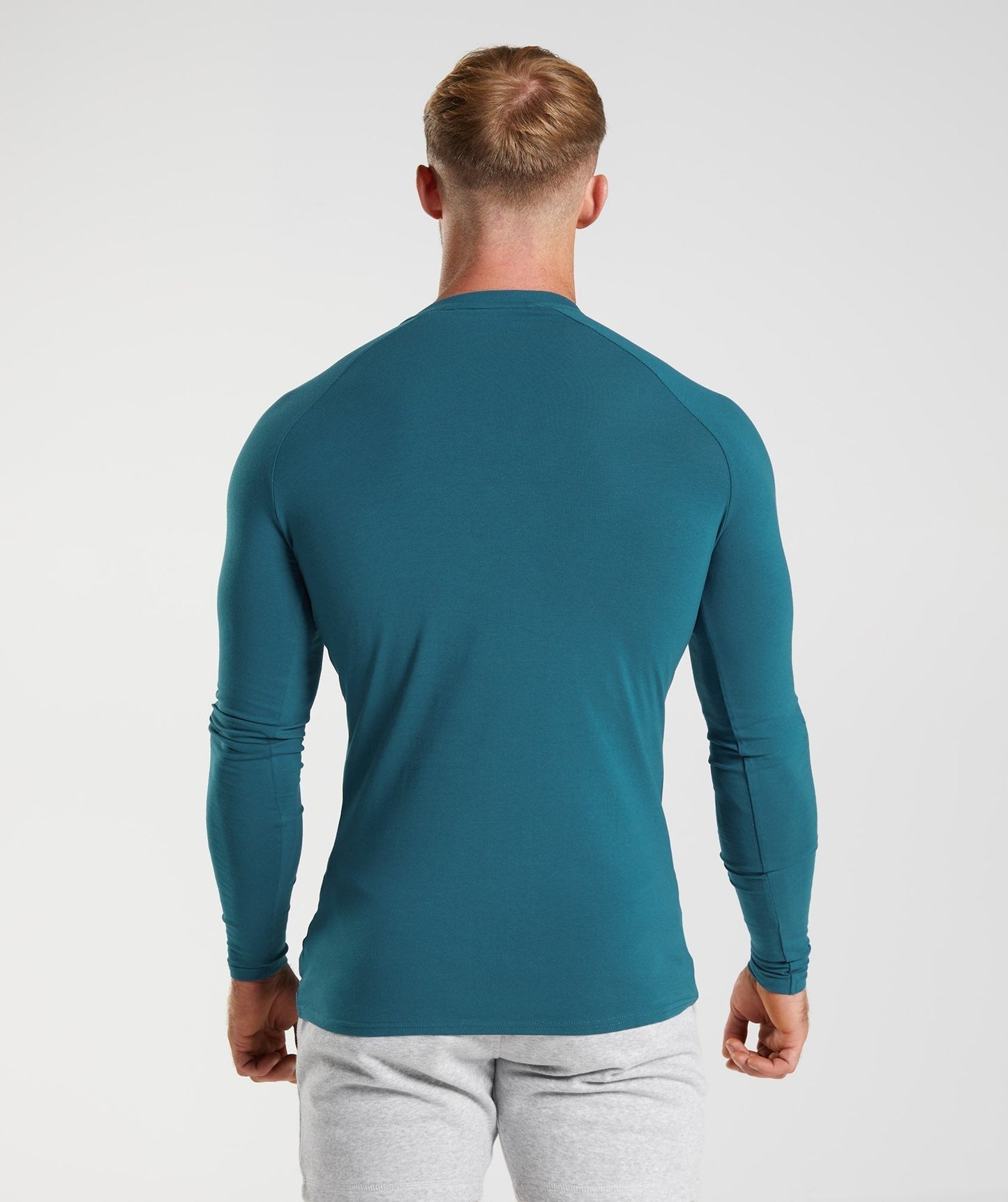 Gymshark Apollo Long Sleeve T-Shirt - Atlantic Blue