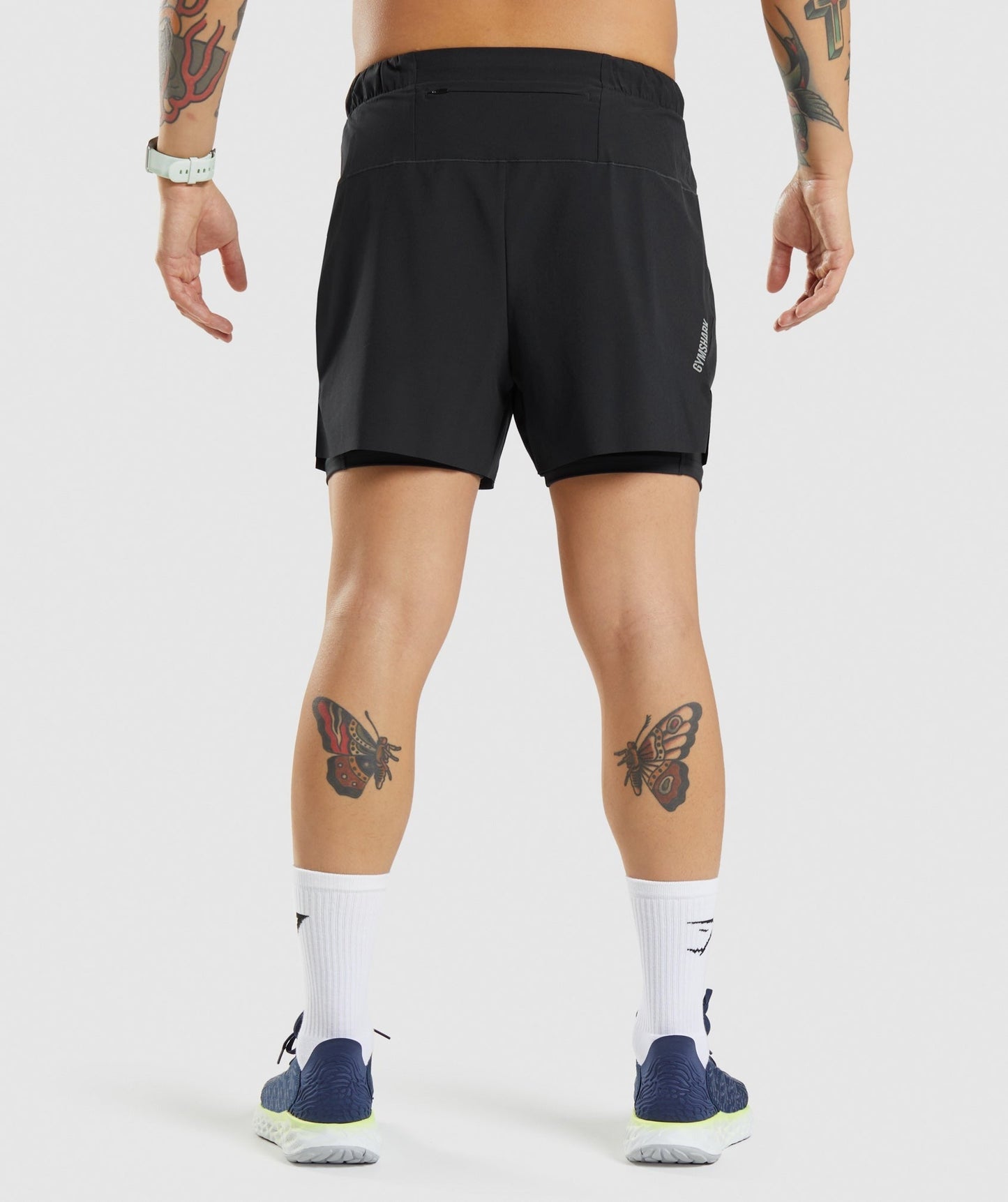 Gymshark Speed 5" 2 in 1 Shorts - Black