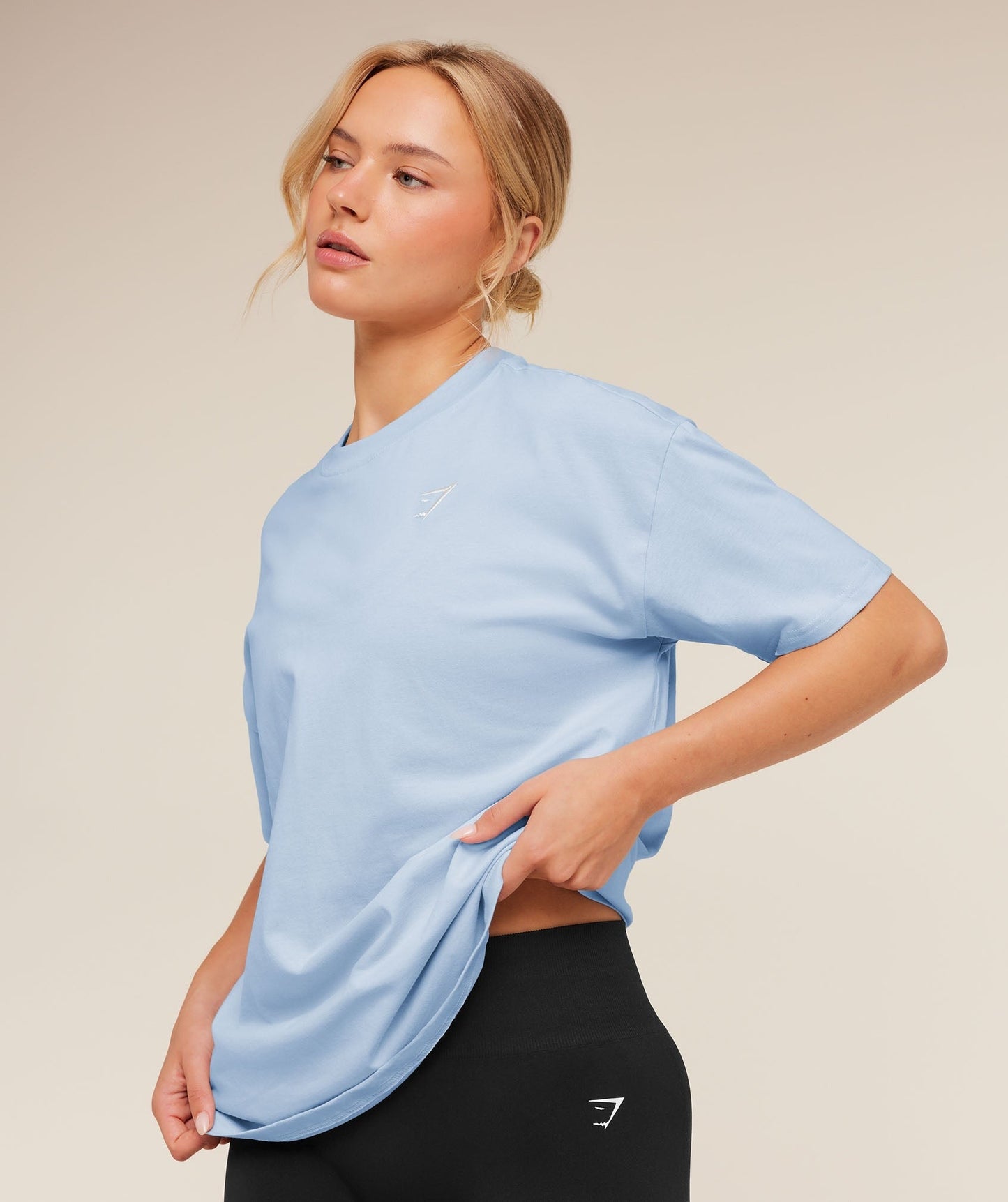 Gymshark Training Oversized T-Shirt - Chilled Blue