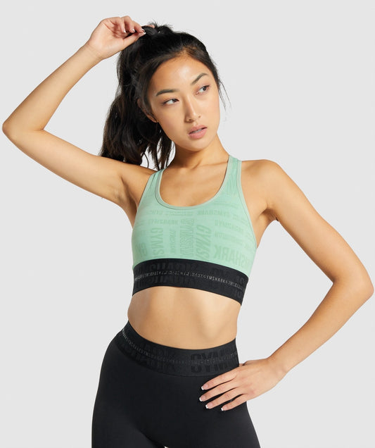 Gymshark Vision Sports Bra - Green