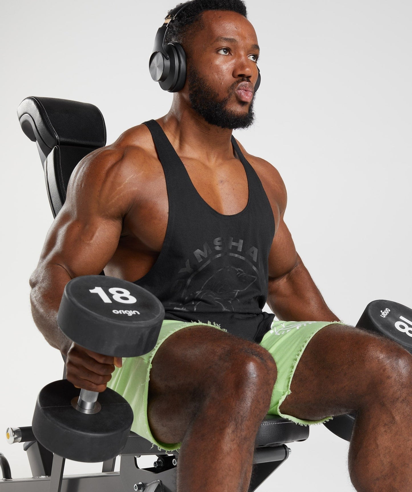 Gymshark Legacy Stringer - Black
