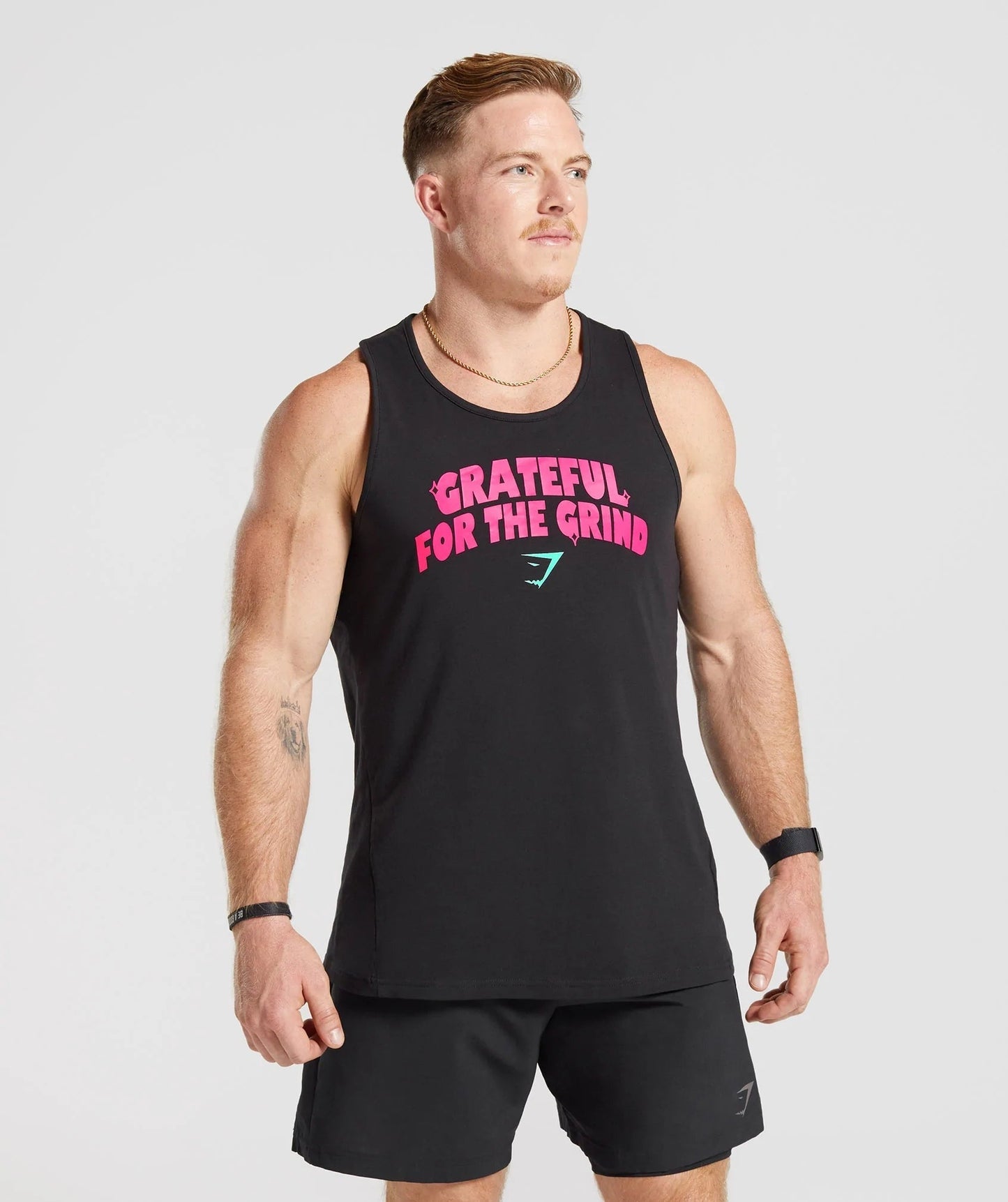 Gymshark Noah Ohlsen Sun Tank - Black