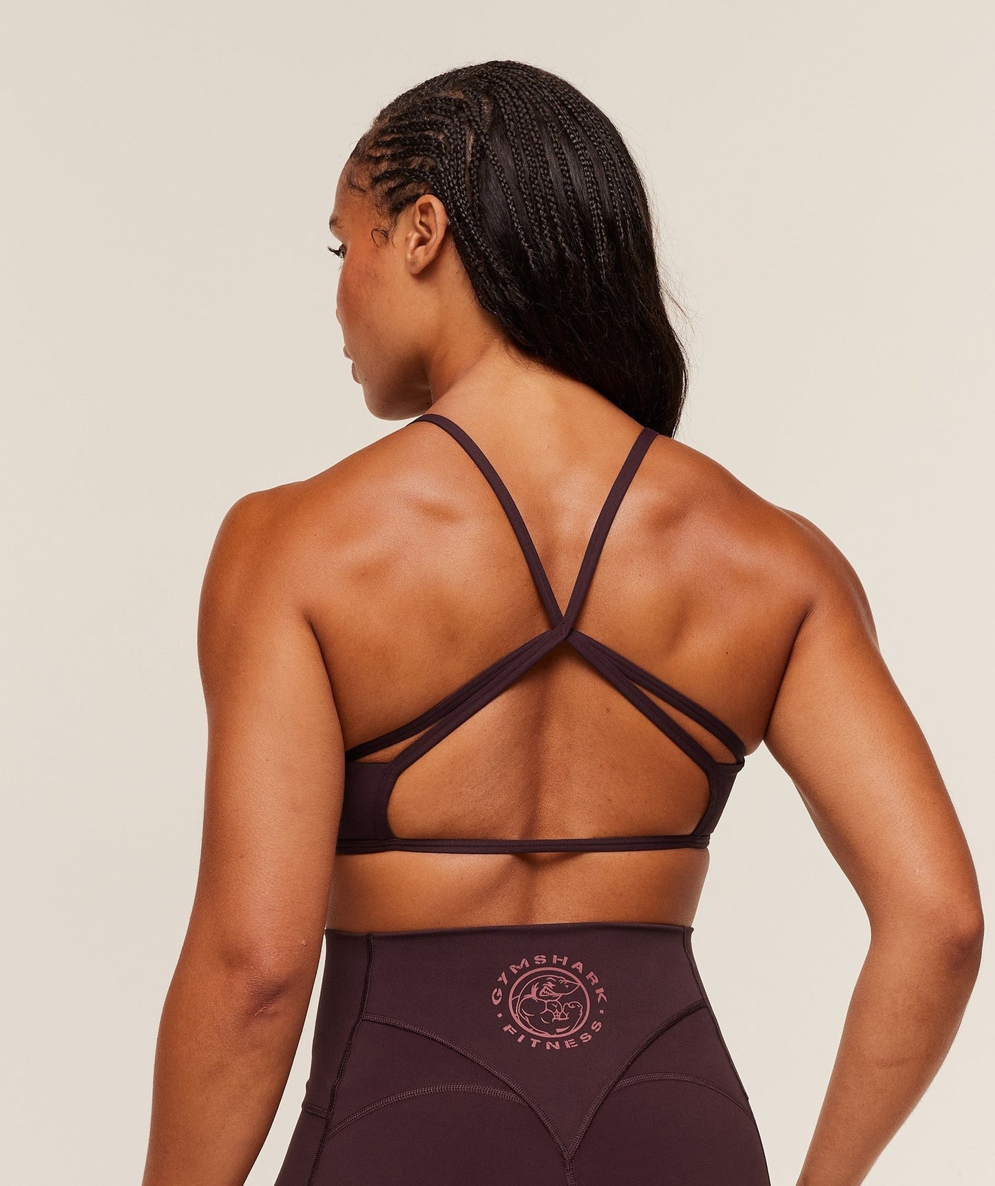 Gymshark Legacy Sports Bra - Cherry Purple
