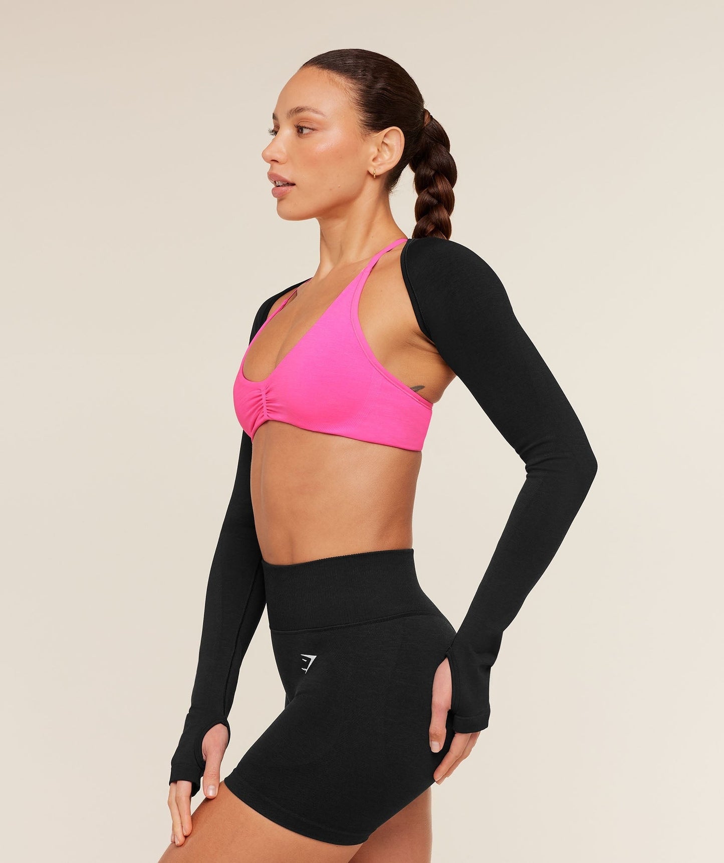 Gymshark Interval Seamless Shrug - Black