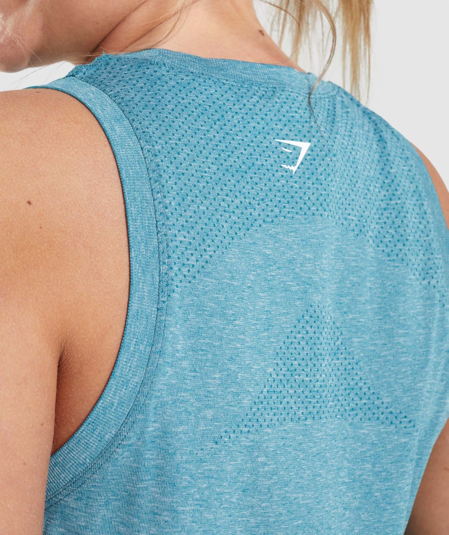 Gymshark Vital Light Tank - Tahoe Teal Marl