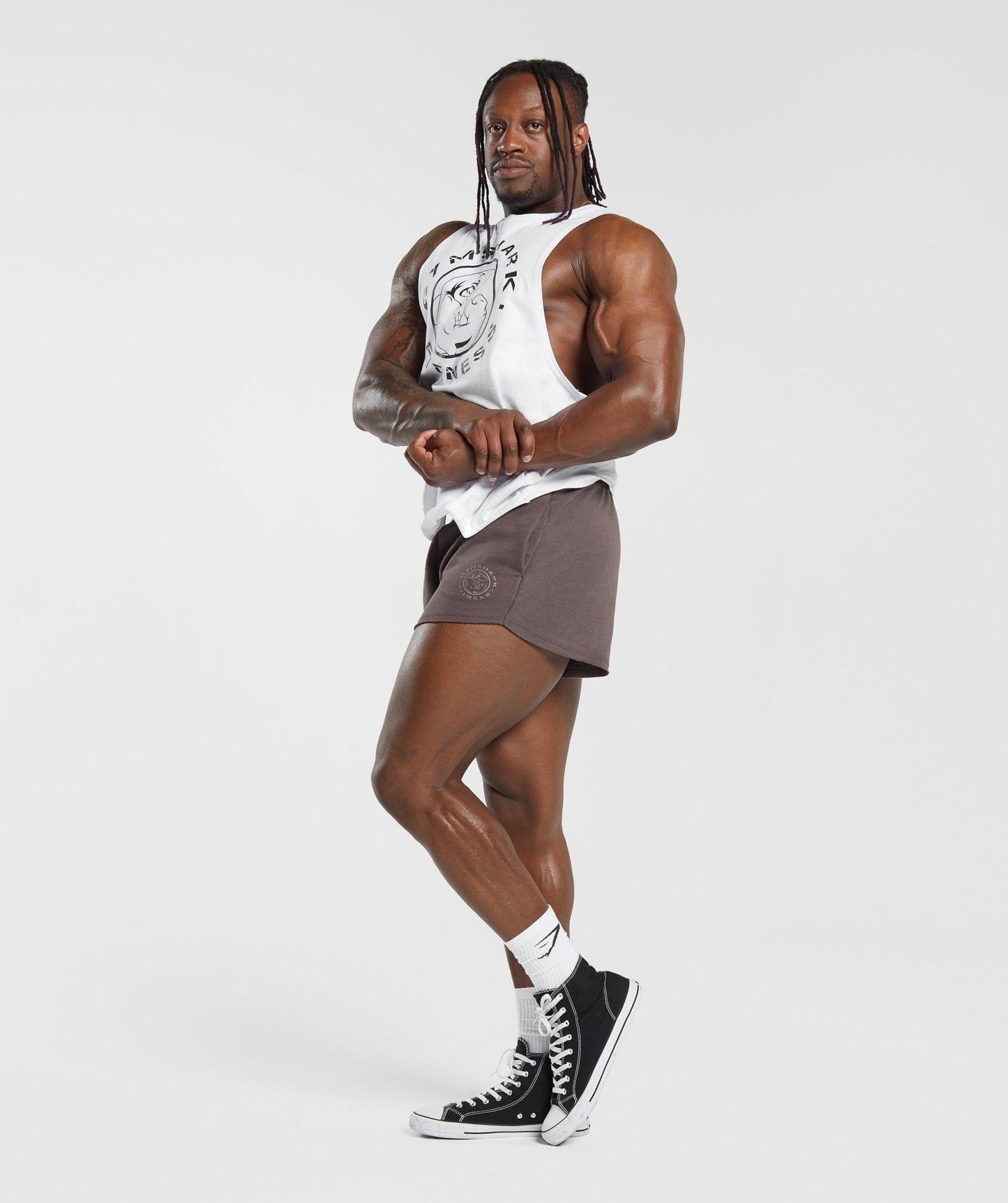 Gymshark Legacy 4" Short - Walnut Mauve