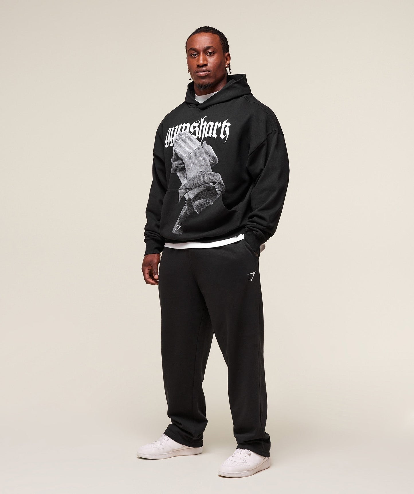 Gymshark Prayer Hands Hoodie - Black