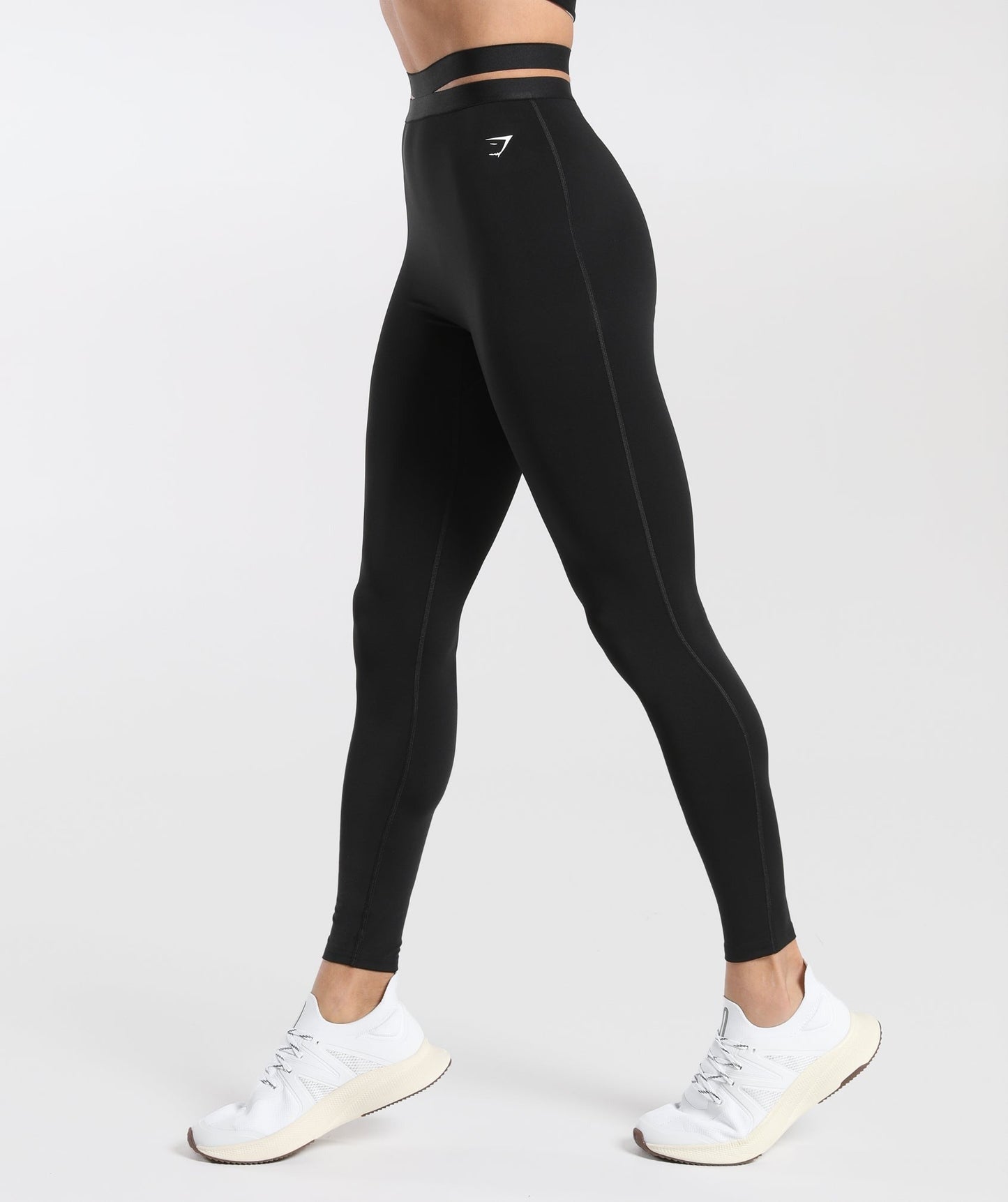 Gymshark Strappy Waistband Leggings - Black