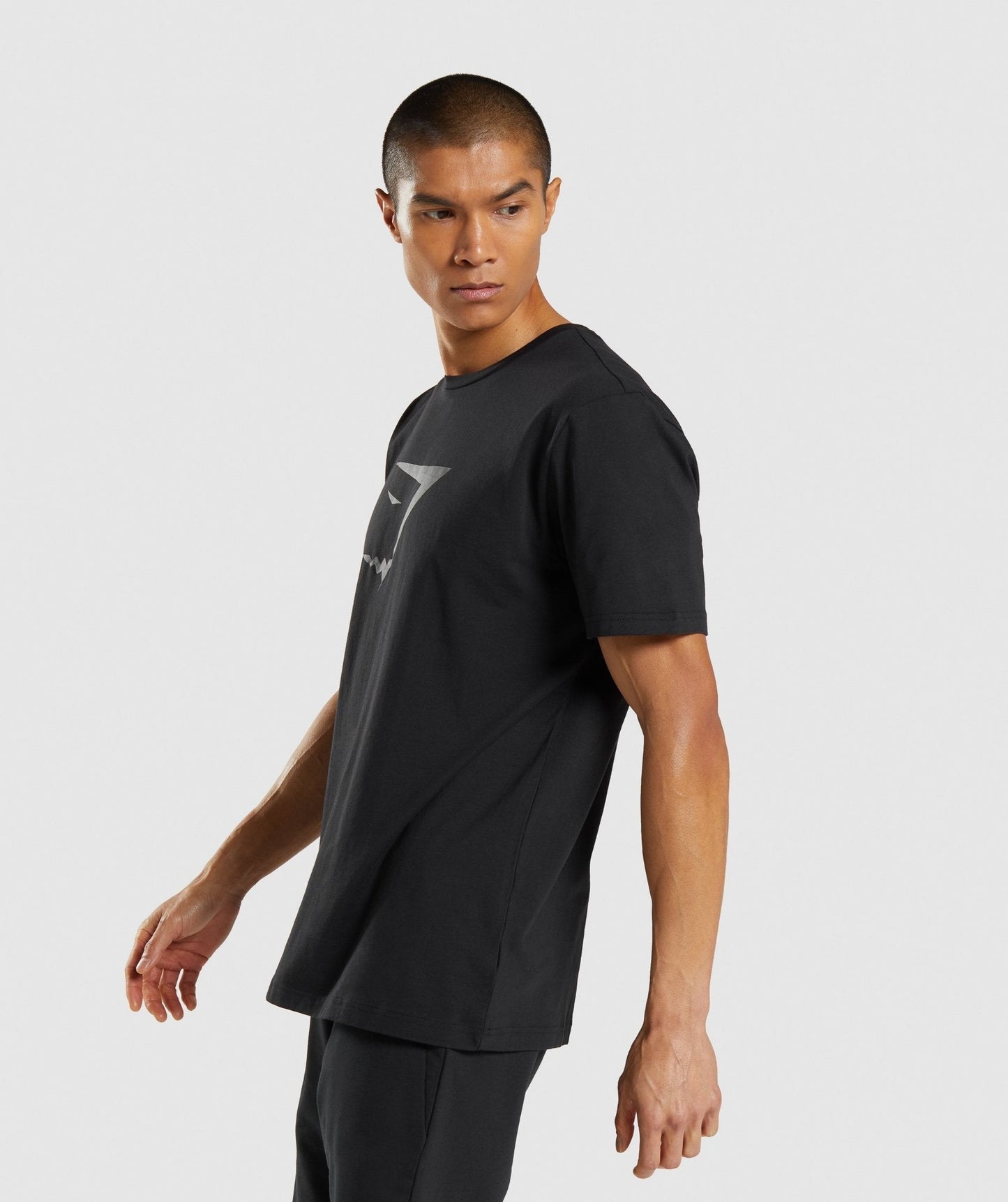 Gymshark Sharkhead Infill T-Shirt - Black