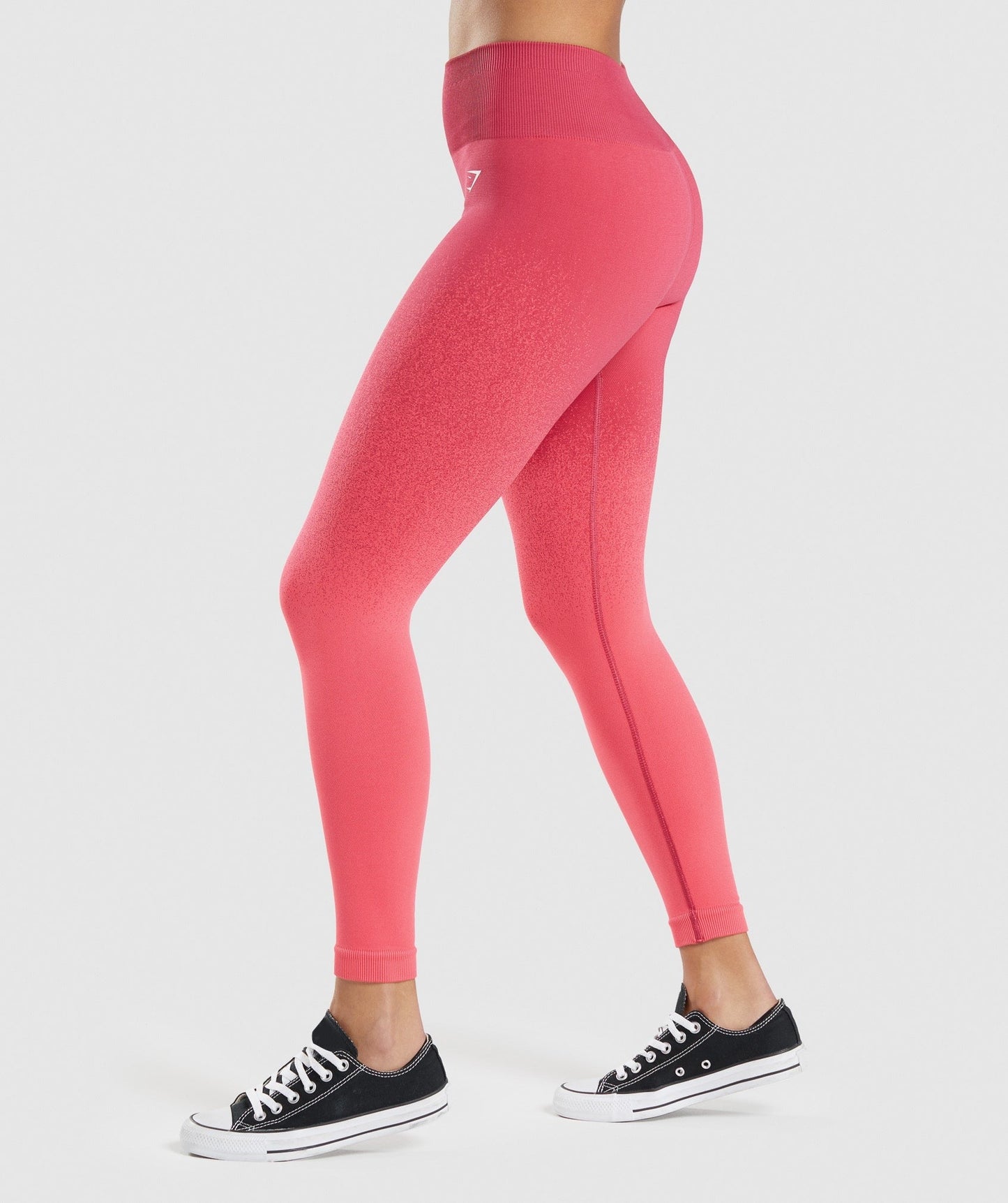 Gymshark Adapt Ombre Seamless Leggings - Pink/Red