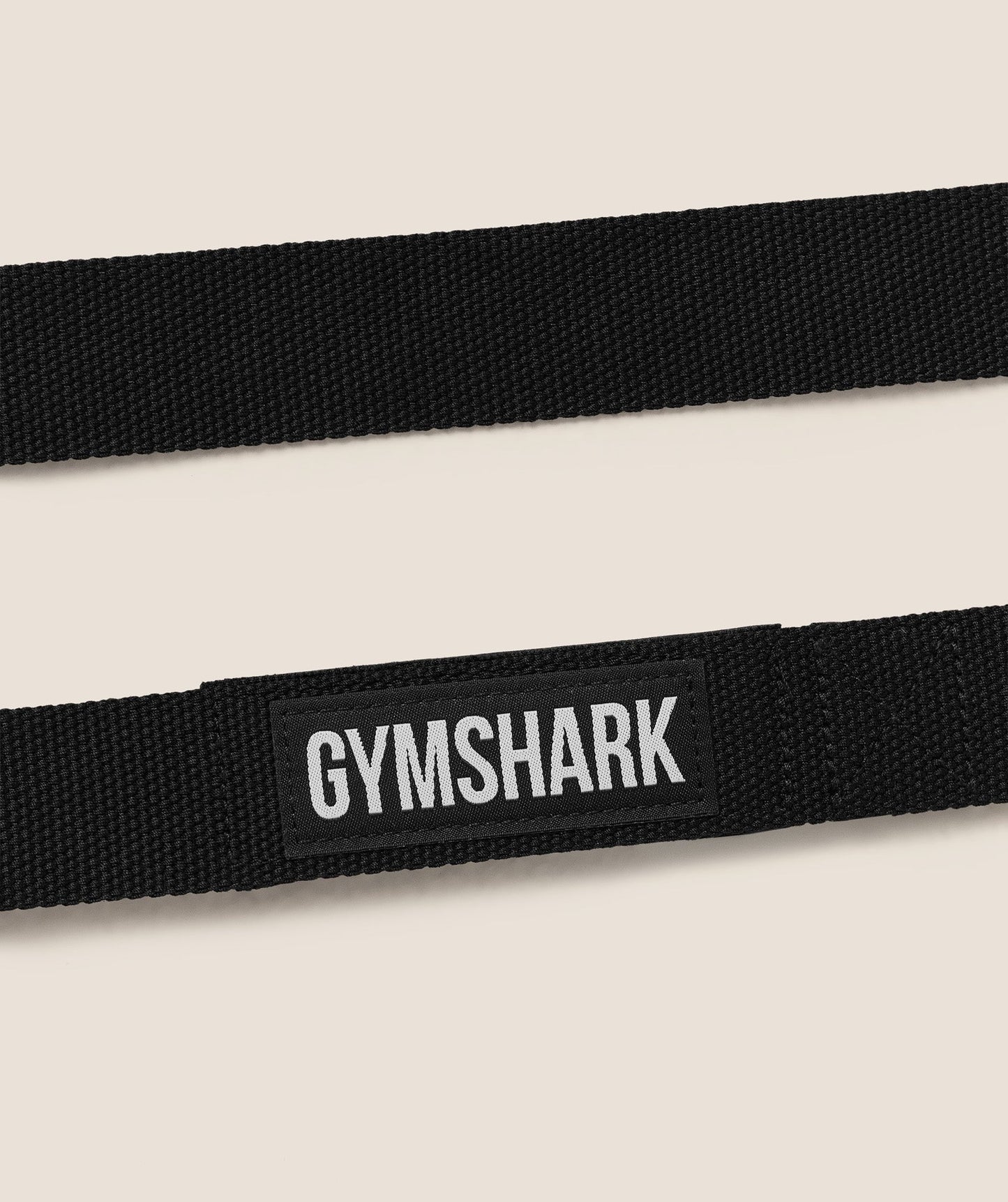 Gymshark Silicone Lifting Straps - Black/Carmine Red