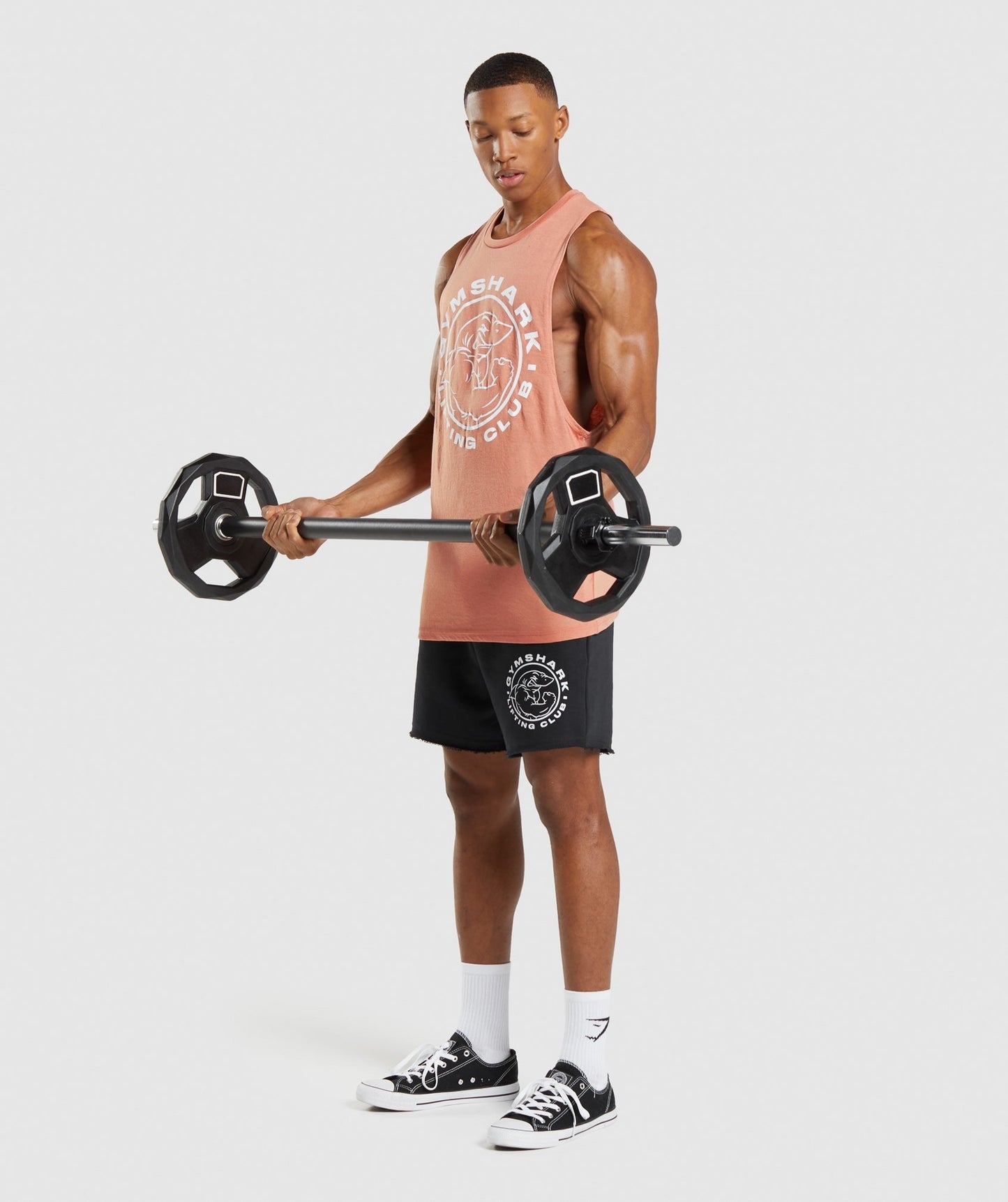 Gymshark Legacy Drop Arm Tank - Nevada Pink
