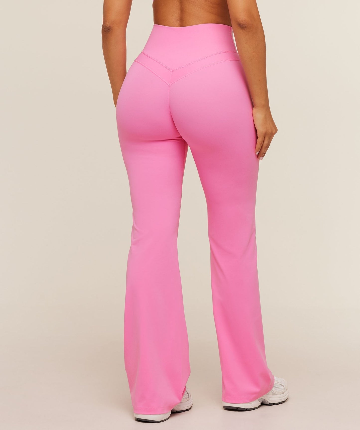 Gymshark Whitney Short Flared Legging - Focus Pink