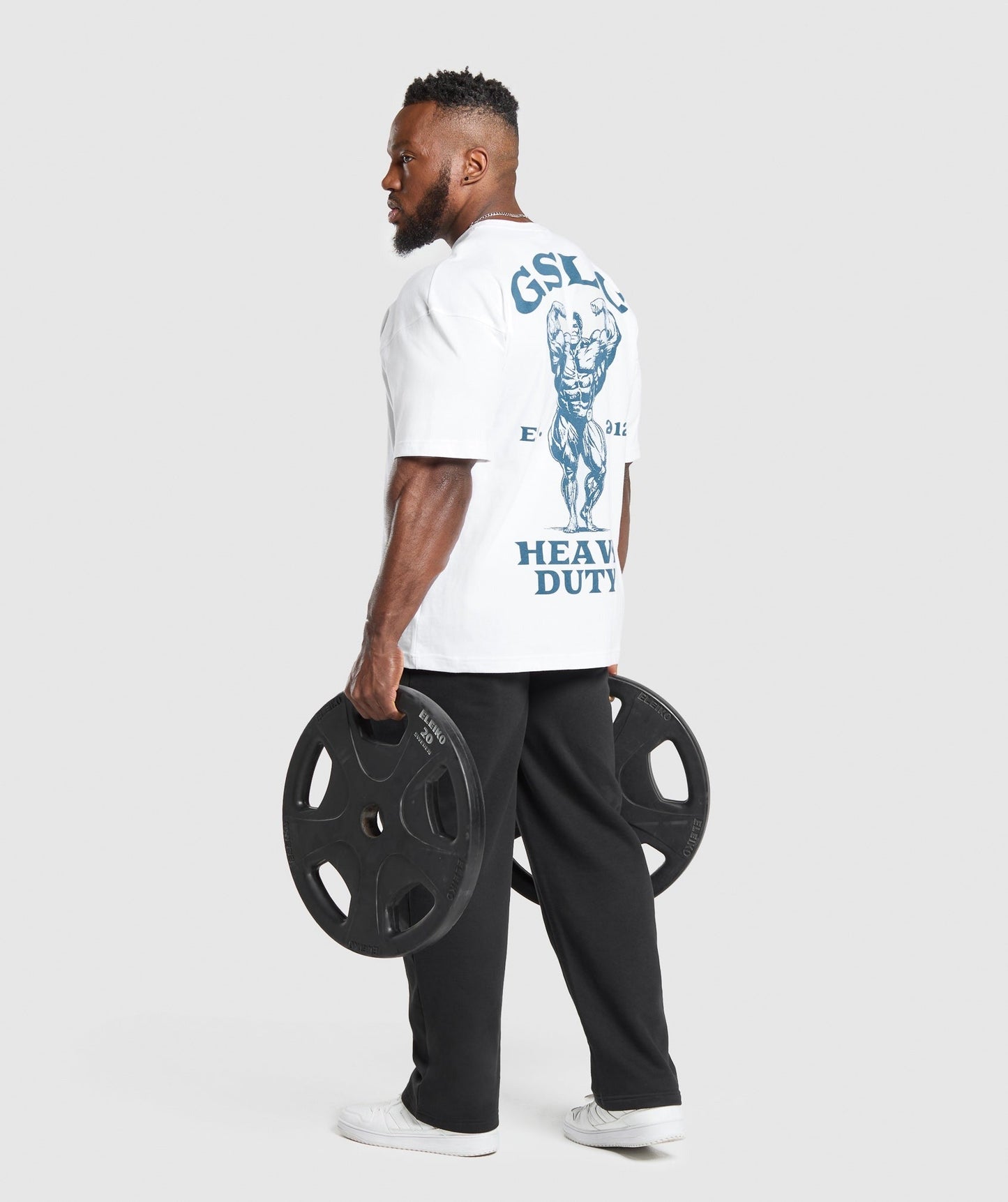 Gymshark Heavy Duty T-Shirt - White