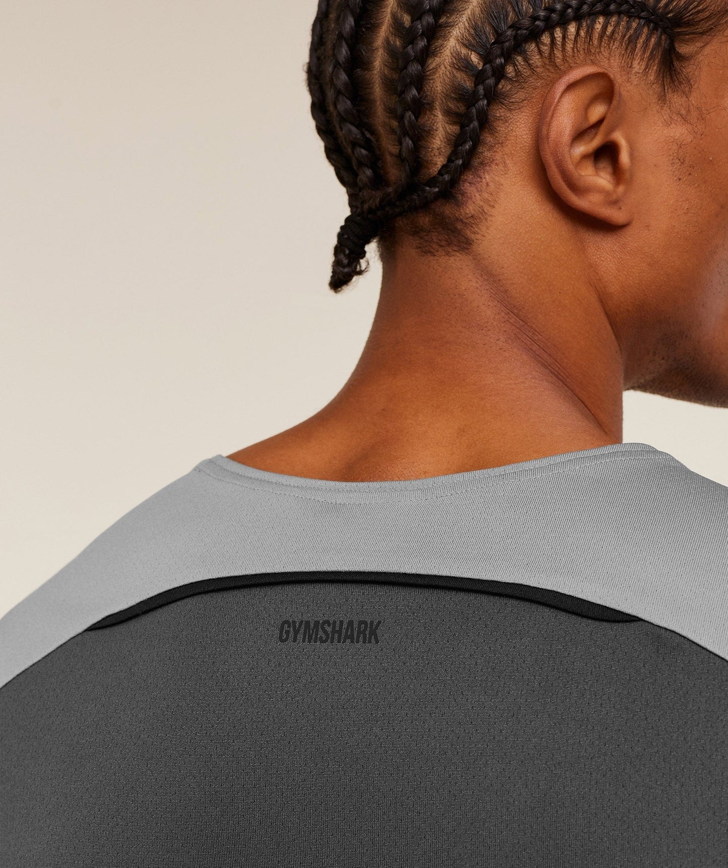 Gymshark Arrival Contrast Tank - Smokey Grey / Grey