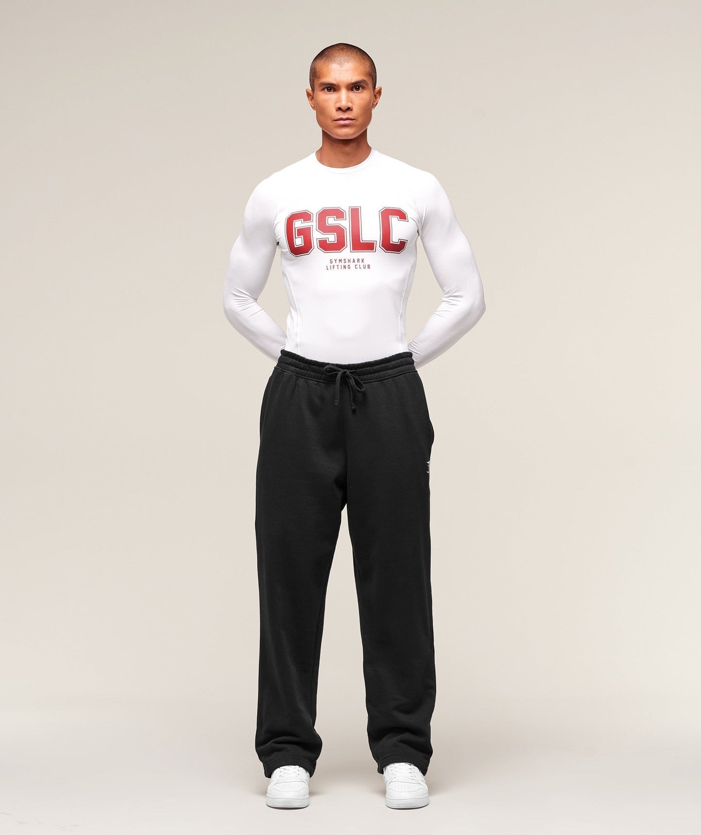 Gymshark GSLC Baselayer Long Sleeve T-Shirt - White