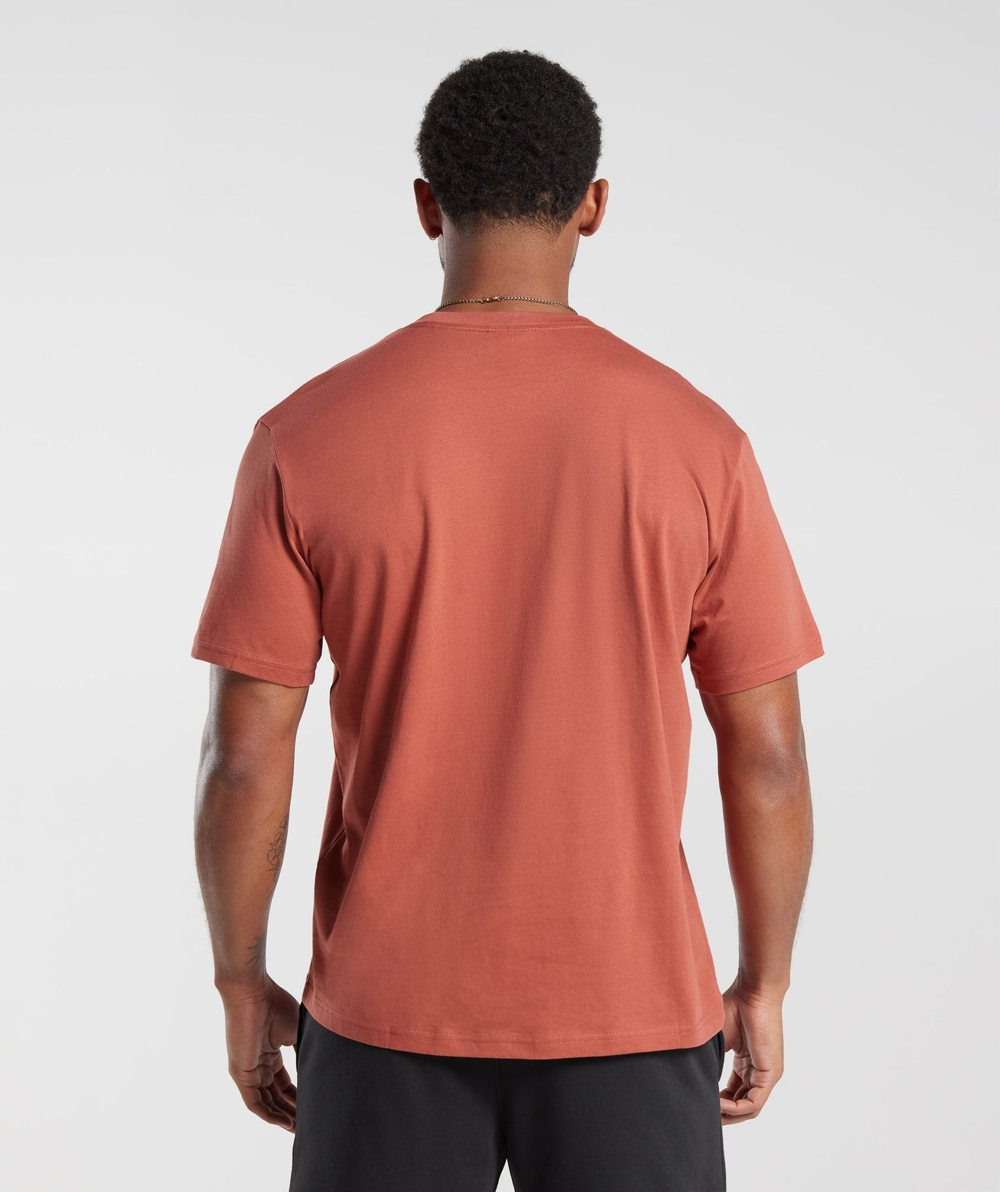 Gymshark Crest T-Shirt - Persimmon Red