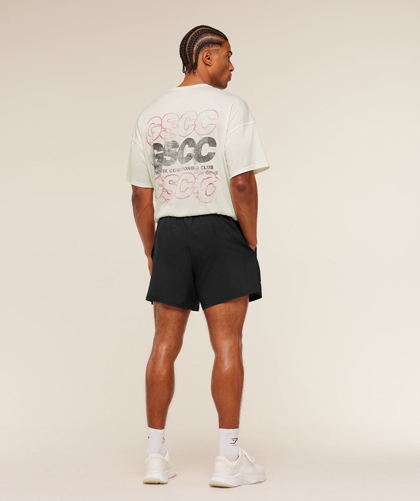 Gymshark GSCC Graphic T-Shirt - Soft White