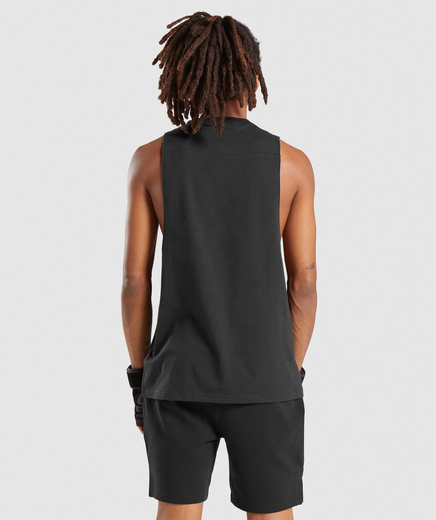 Gymshark Compound Drop Arm Tank - Black