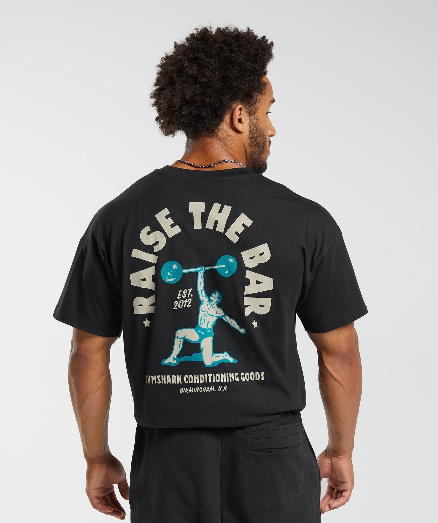 Gymshark Raise the Bar T-Shirt - Black