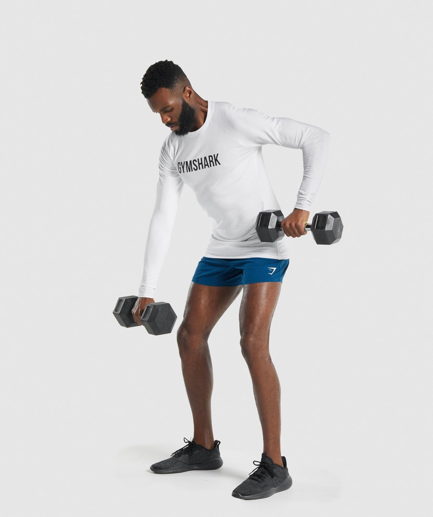 Gymshark Apollo Long Sleeve T-Shirt - White