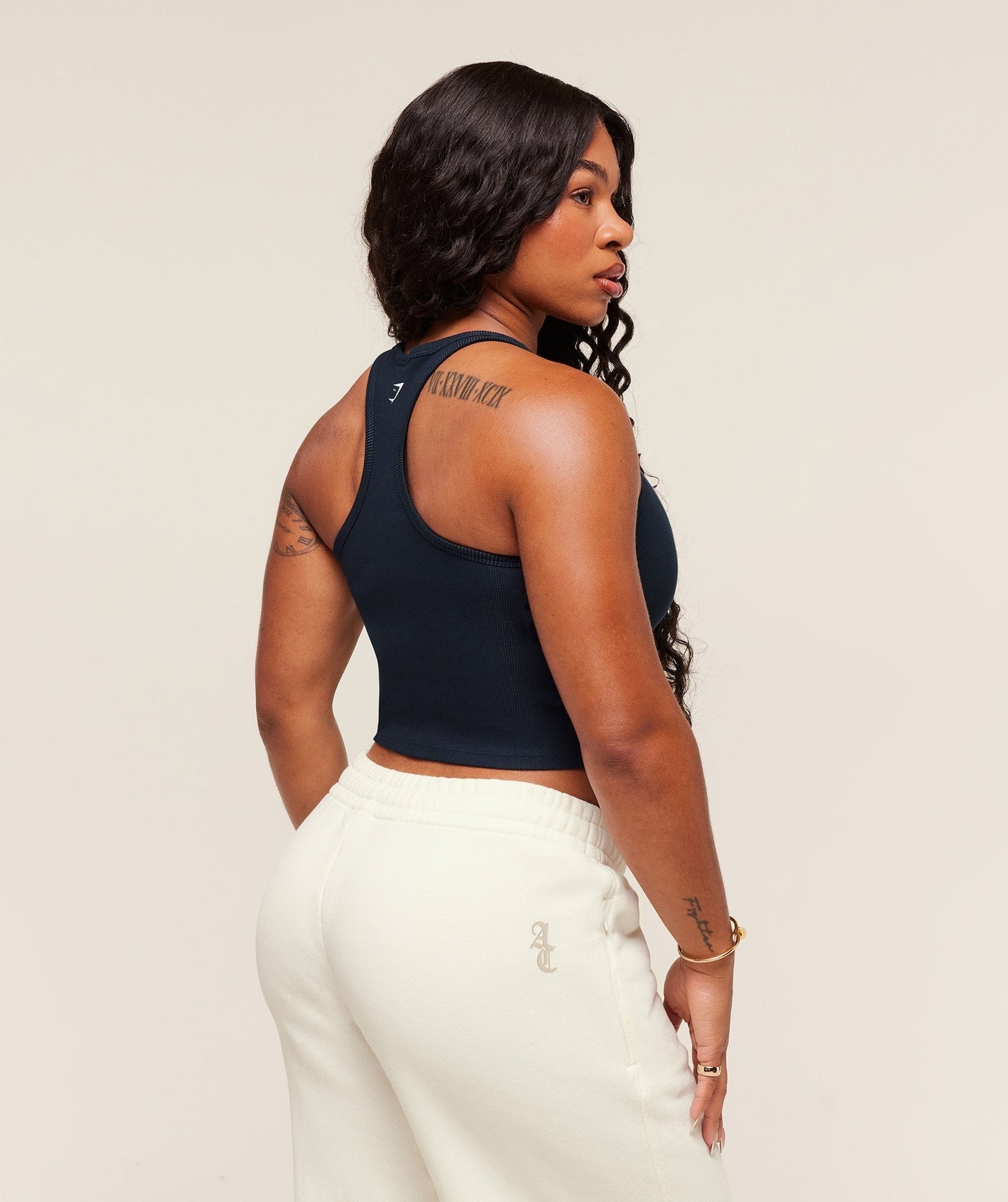 Gymshark x Analis Tank - Midnight Blue