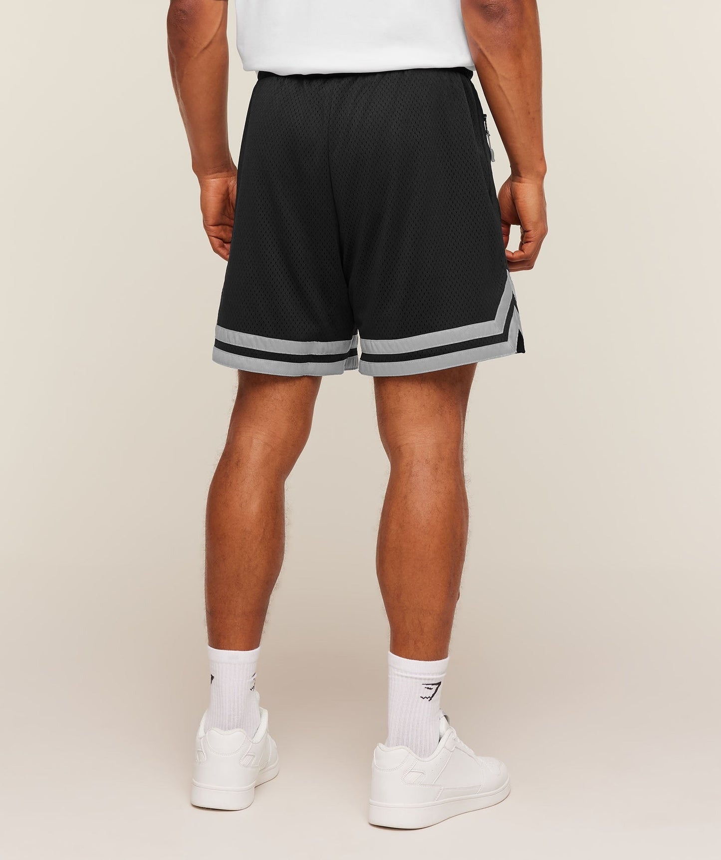 Gymshark Campus Mesh Shorts - Black