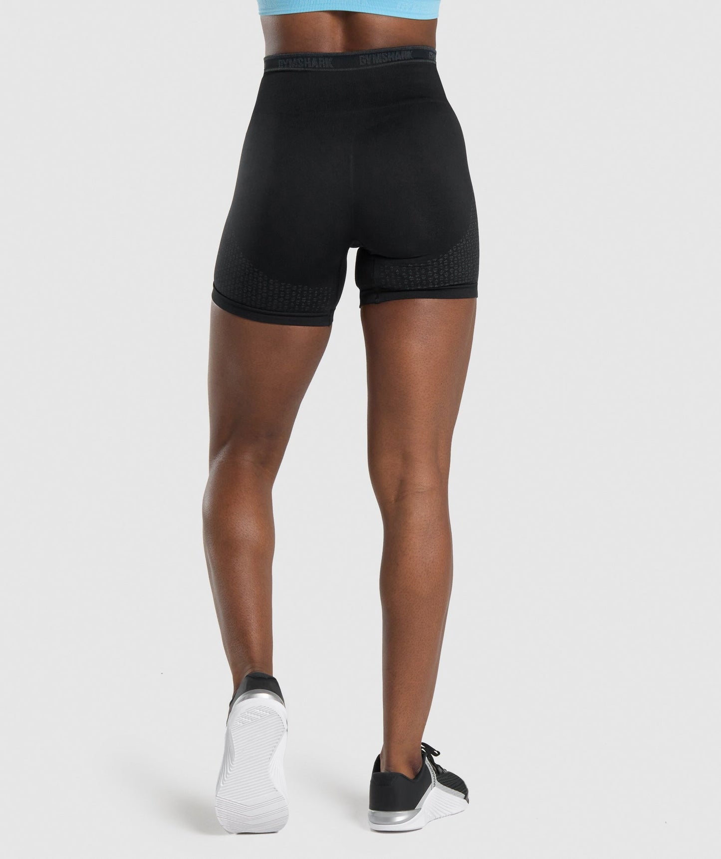 Gymshark Apex Seamless Shorts - Black/Grey