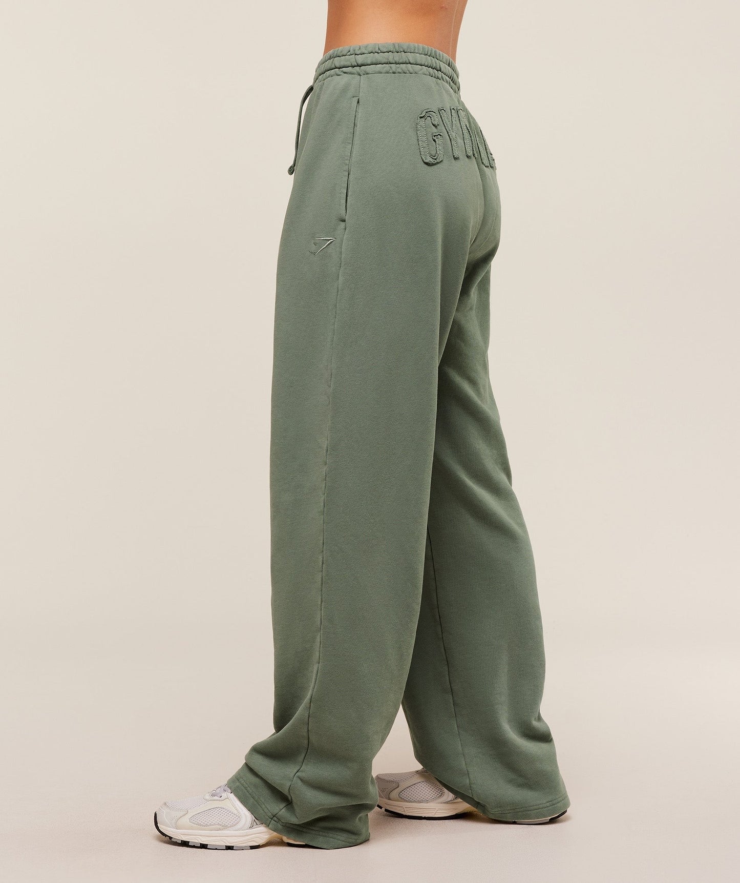 Gymshark Power Washed Joggers - Unit Green/Acid Wash