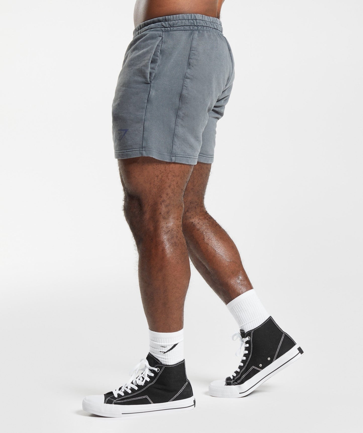 Gymshark Power Washed 5" Shorts - Cosmic Grey