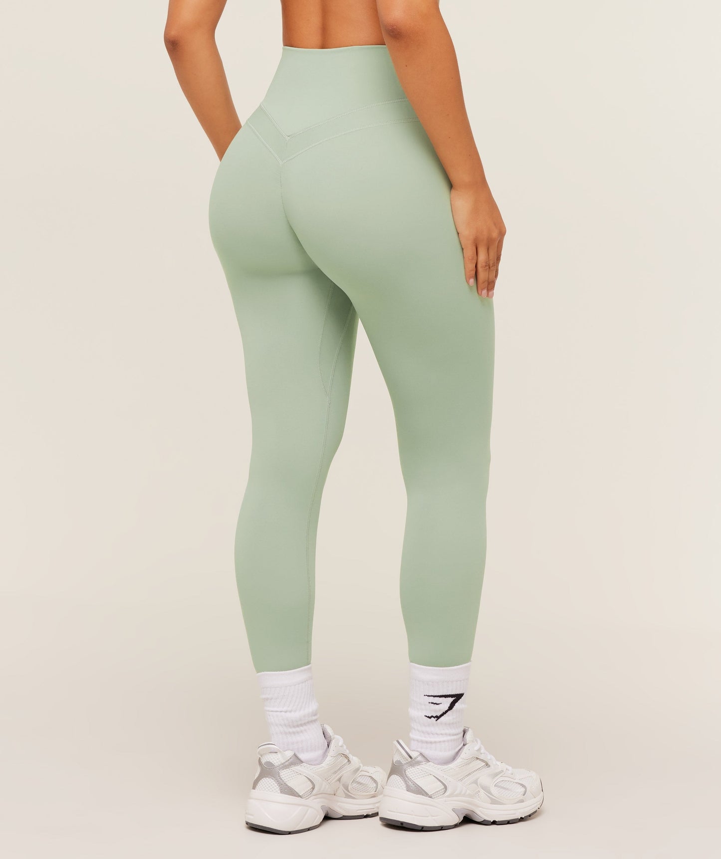 Gymshark Whitney Short Legging - Haze Green