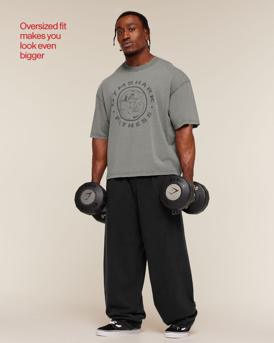 Gymshark Vintage Legacy T-Shirt - Ash Grey