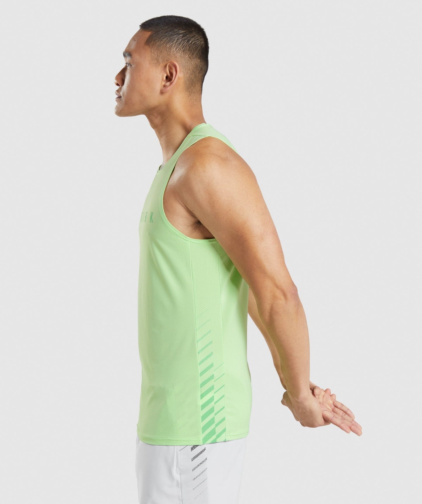 Gymshark Sport Stripe Tank - Bali Green