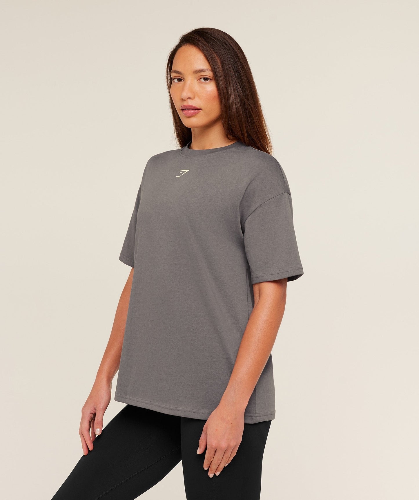 Gymshark GS Power Oversized T-Shirt - Cool Brown